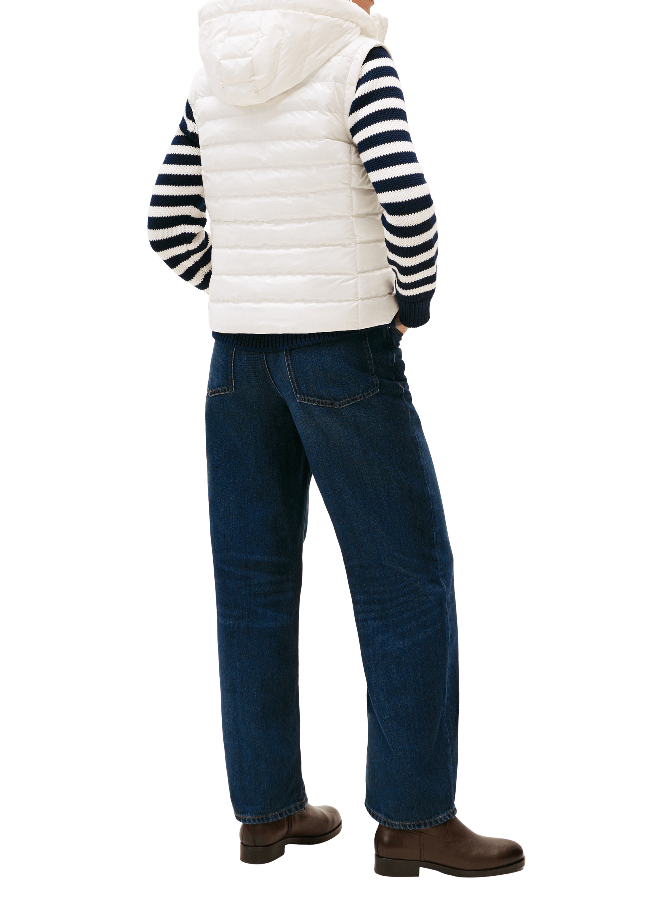 Padded gilet TOMMY HILFIGER White