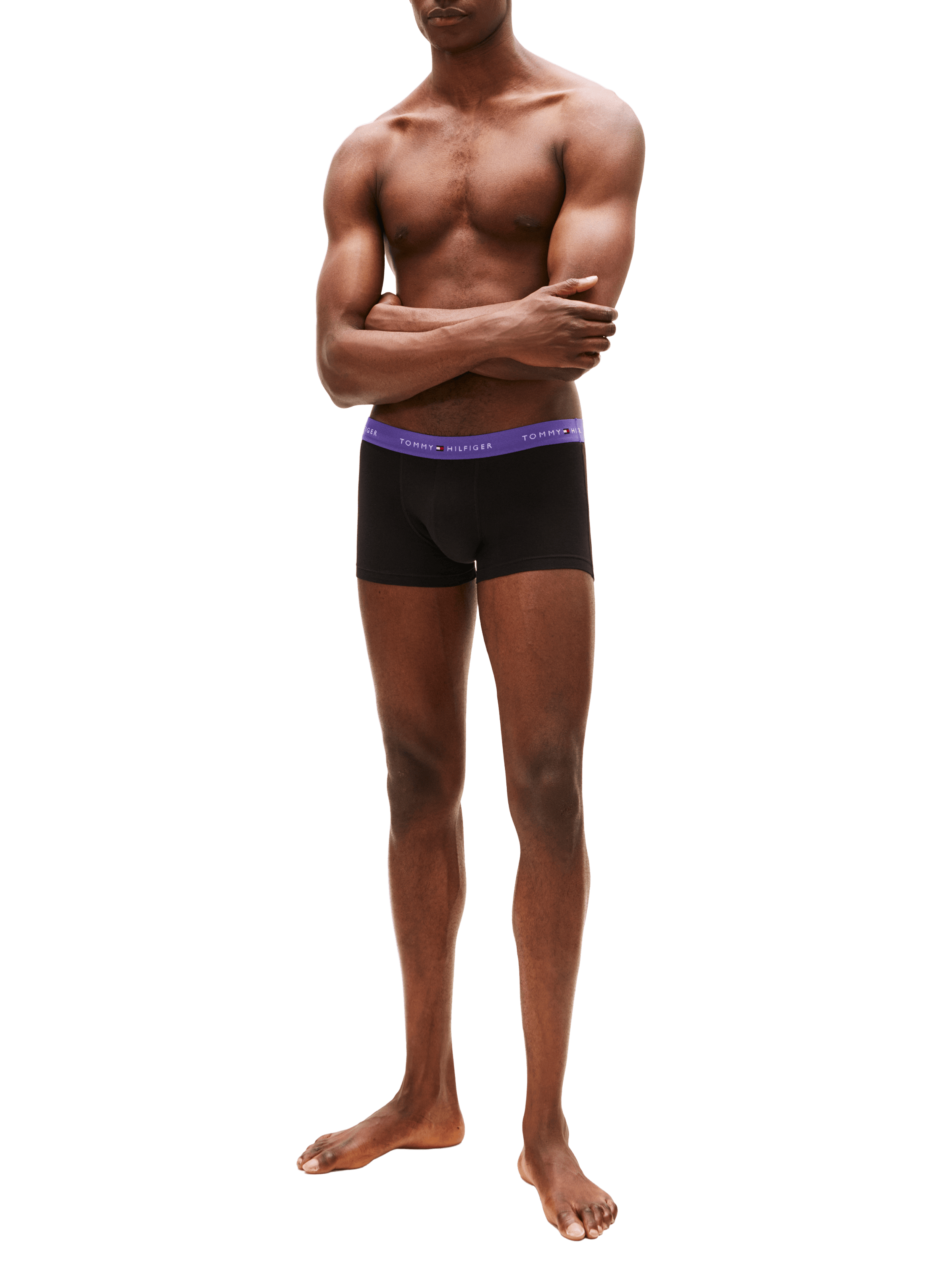 Lot de 3 boxers en coton organique TOMMY HILFIGER Noir