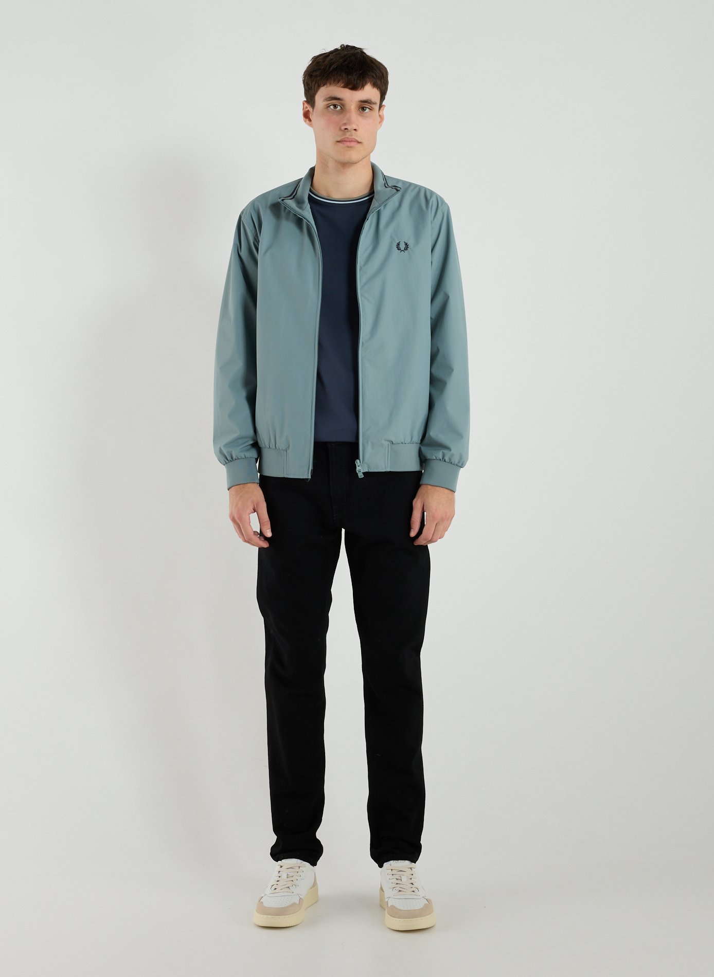 Blouson col montant  FRED PERRY Bleu