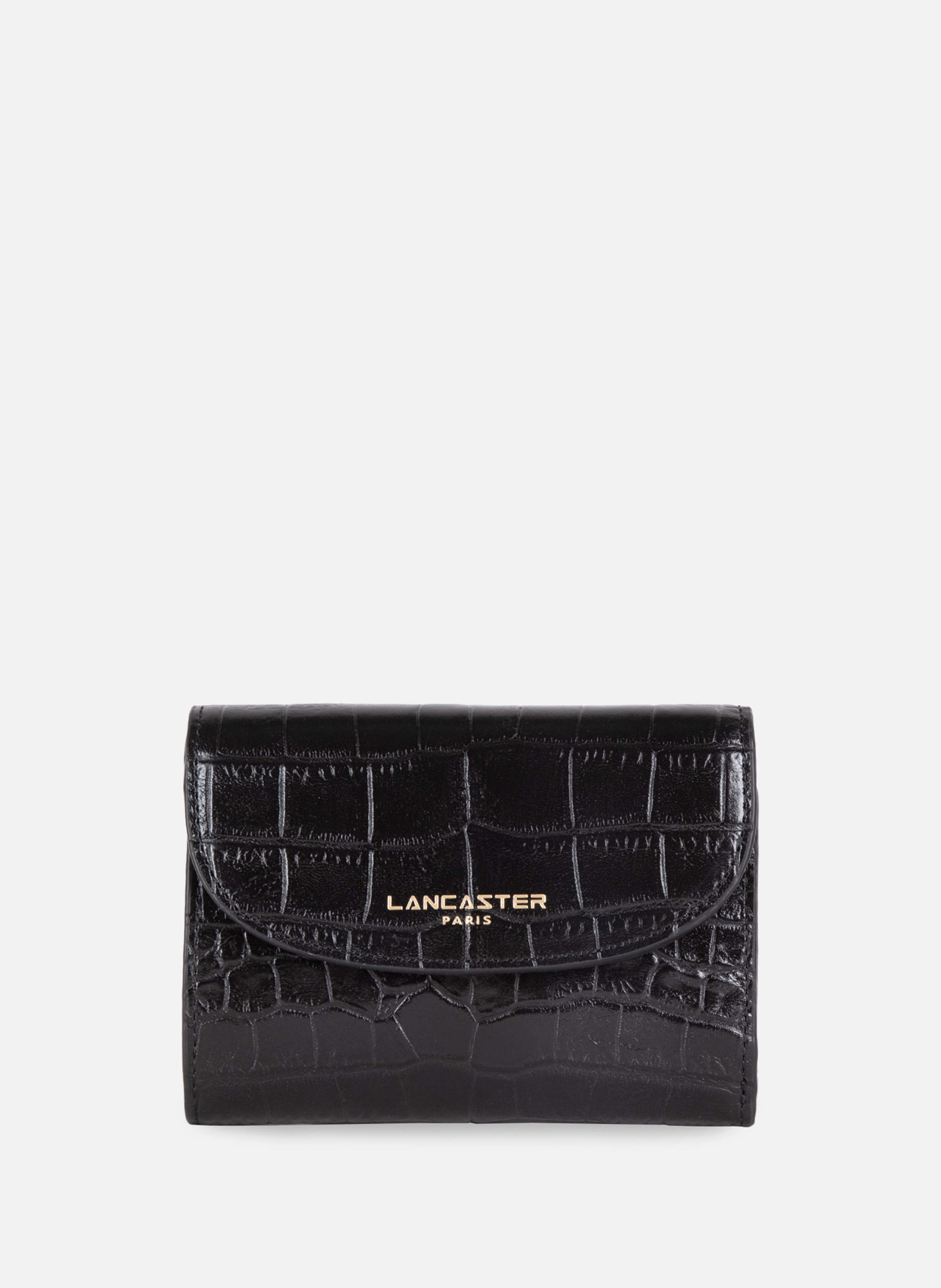 LANCASTER Back to back wallet - Exo Black