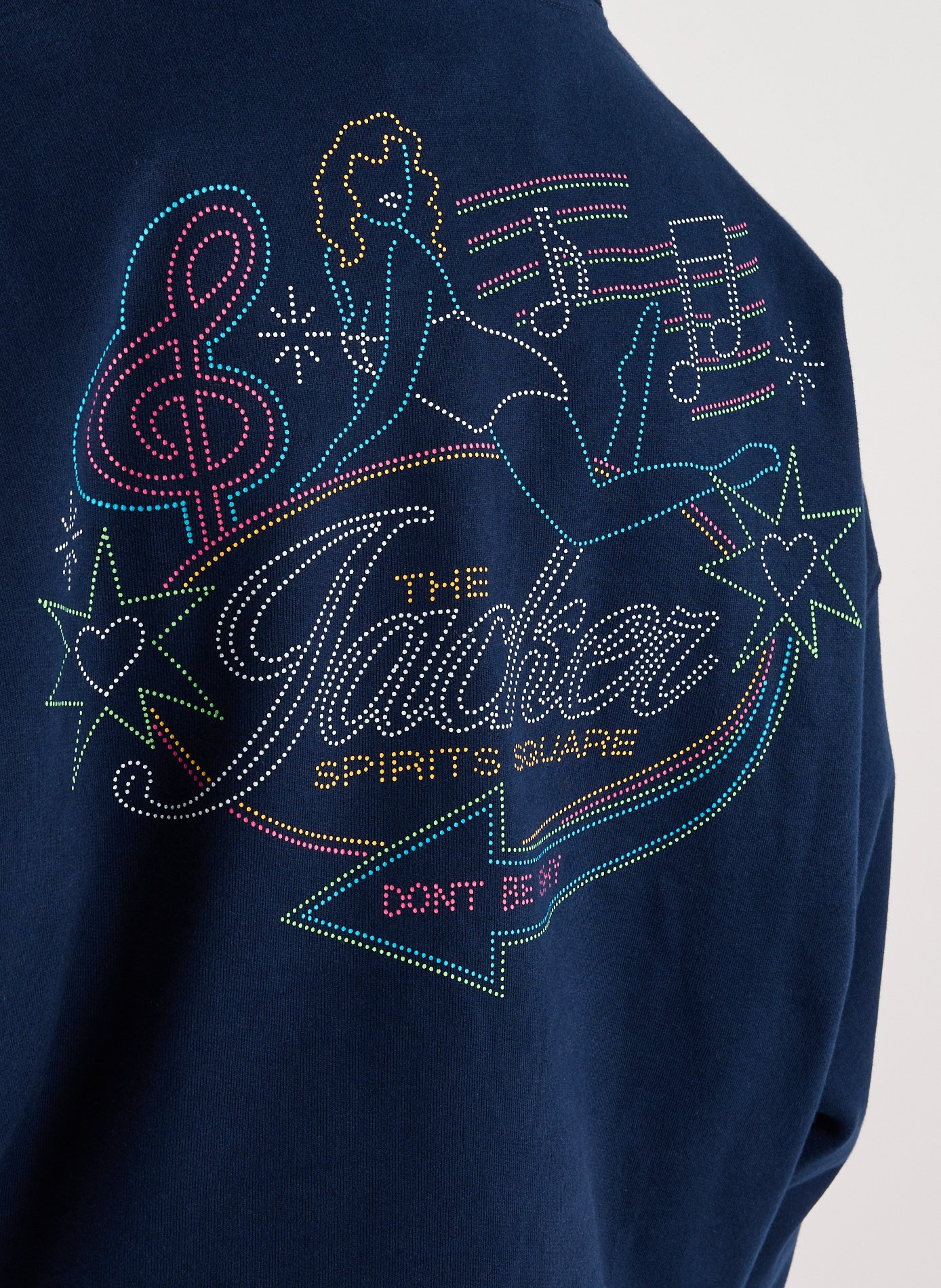 Sweat droit à capuche en coton  JACKER. Bleu