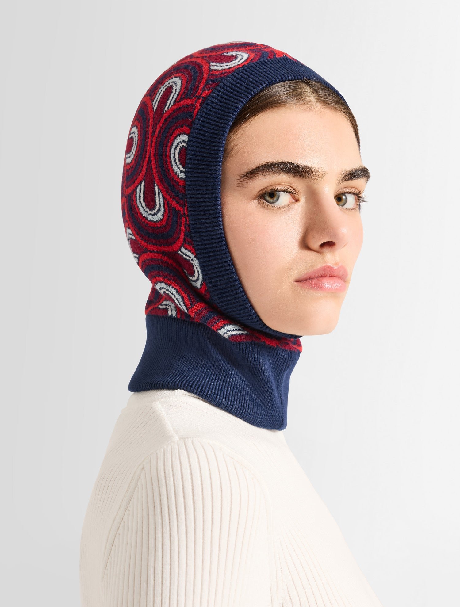 Cagoule pilule coupe regular FUSALP Rouge