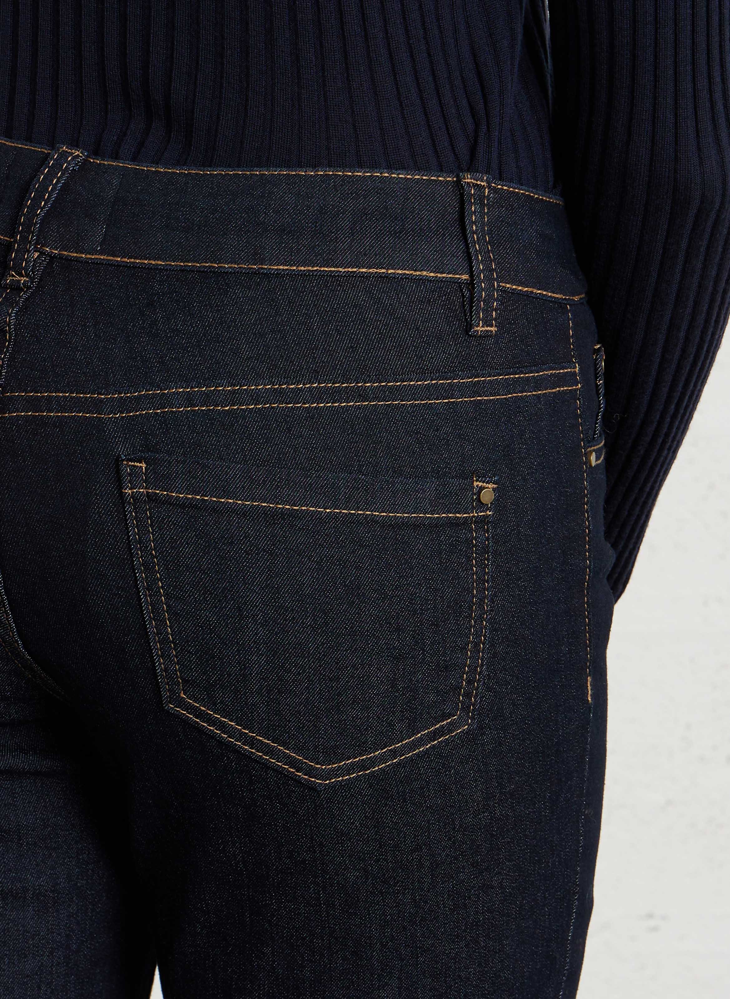 Jean cropped en coton mélangé delia MAISON 123 Bleu