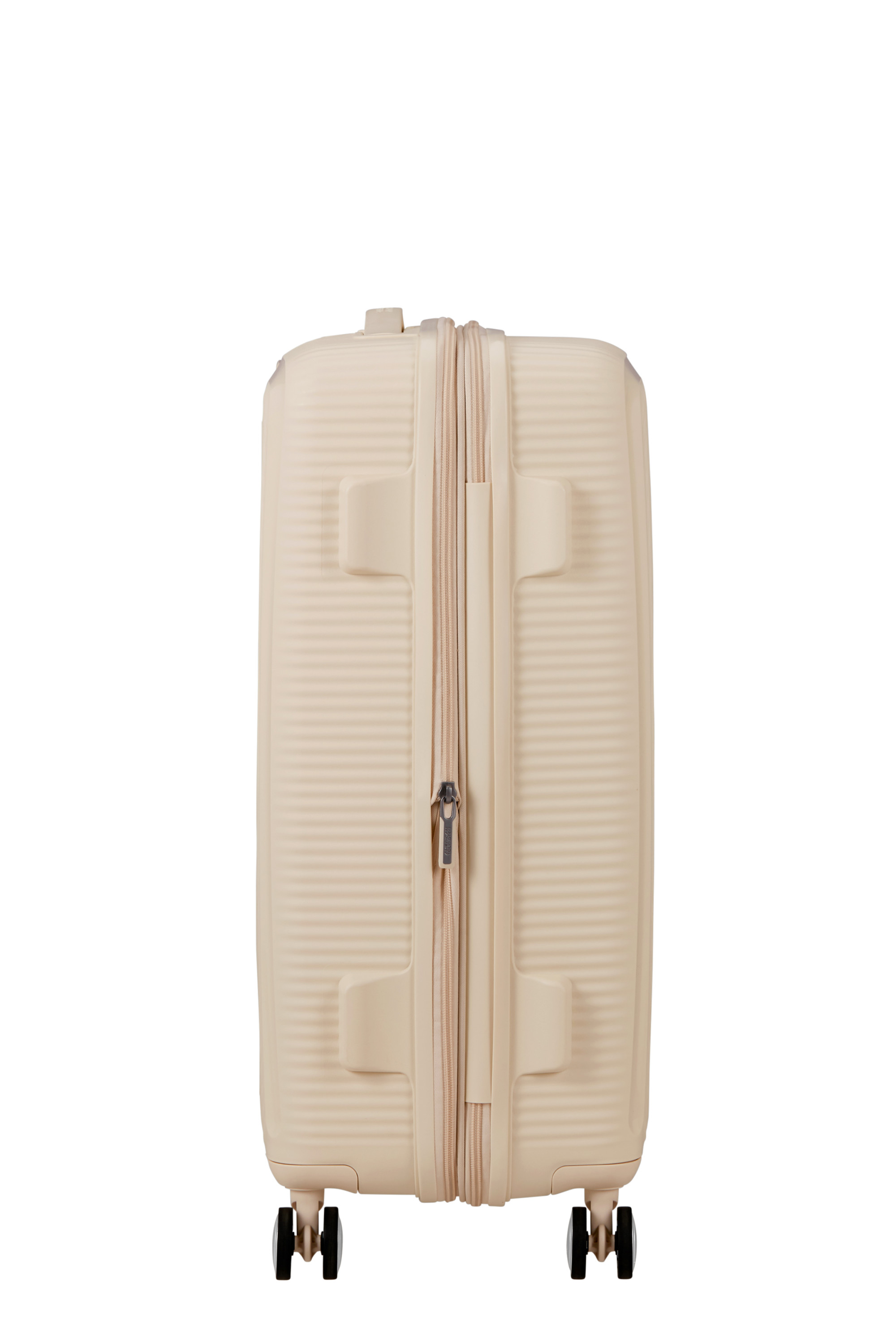 Soundbox valise 4 roues taille m AMERICAN TOURISTER Beige