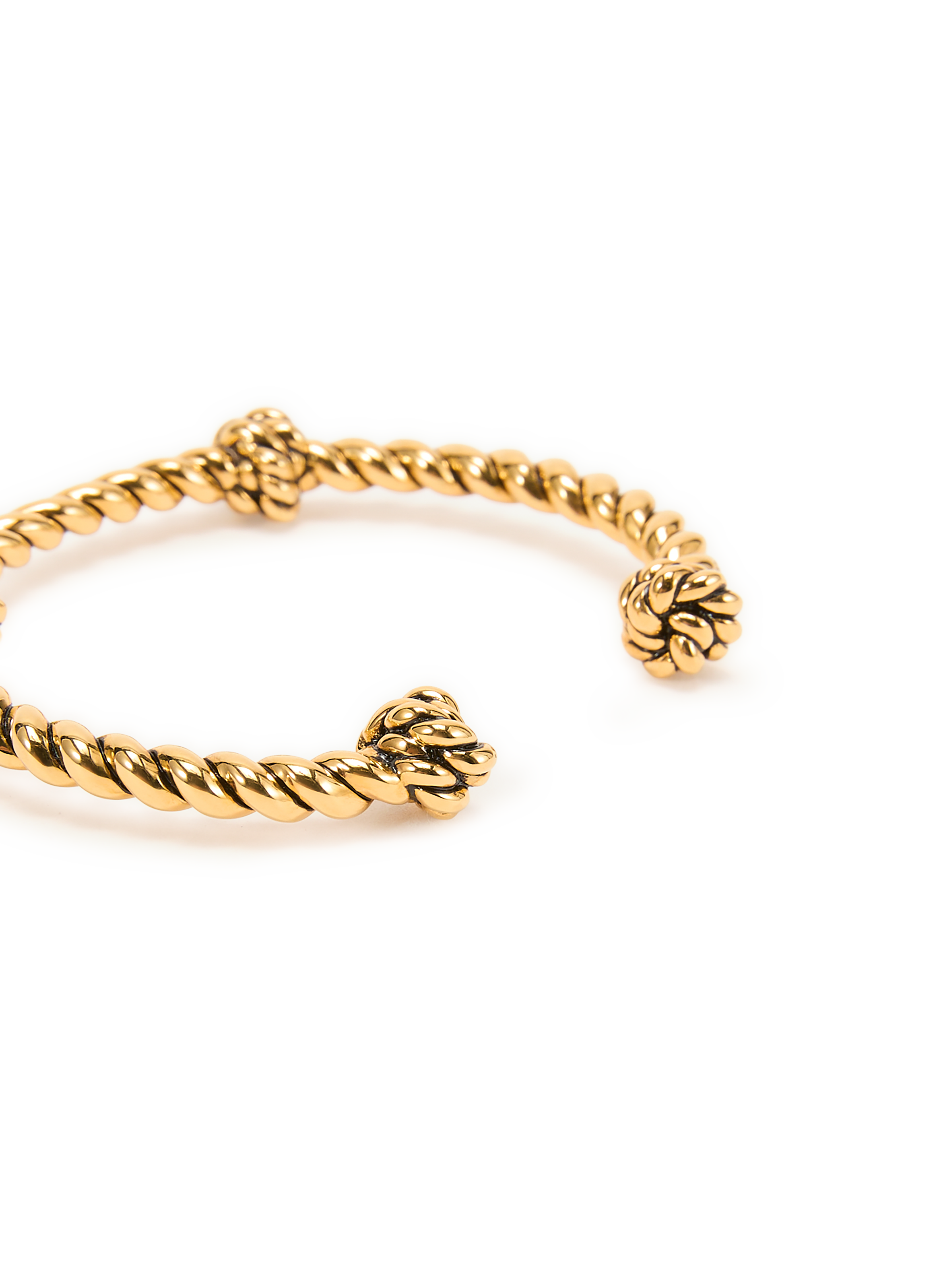 Bracelet torsadé Palazzo AURELIE BIDERMANN Doré