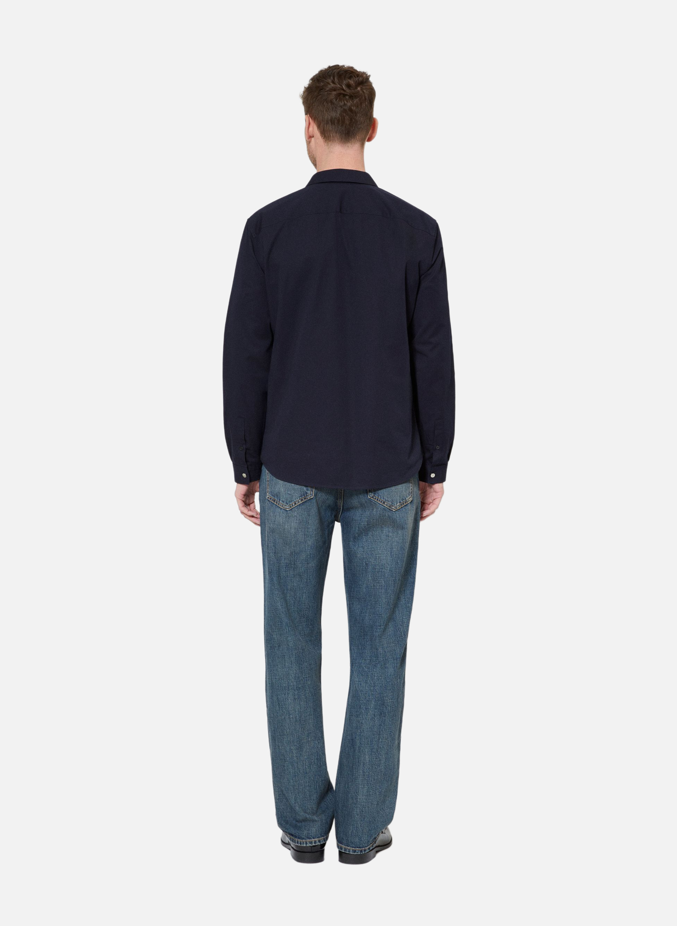 Chemise col tailleur THE KOOPLES Bleu