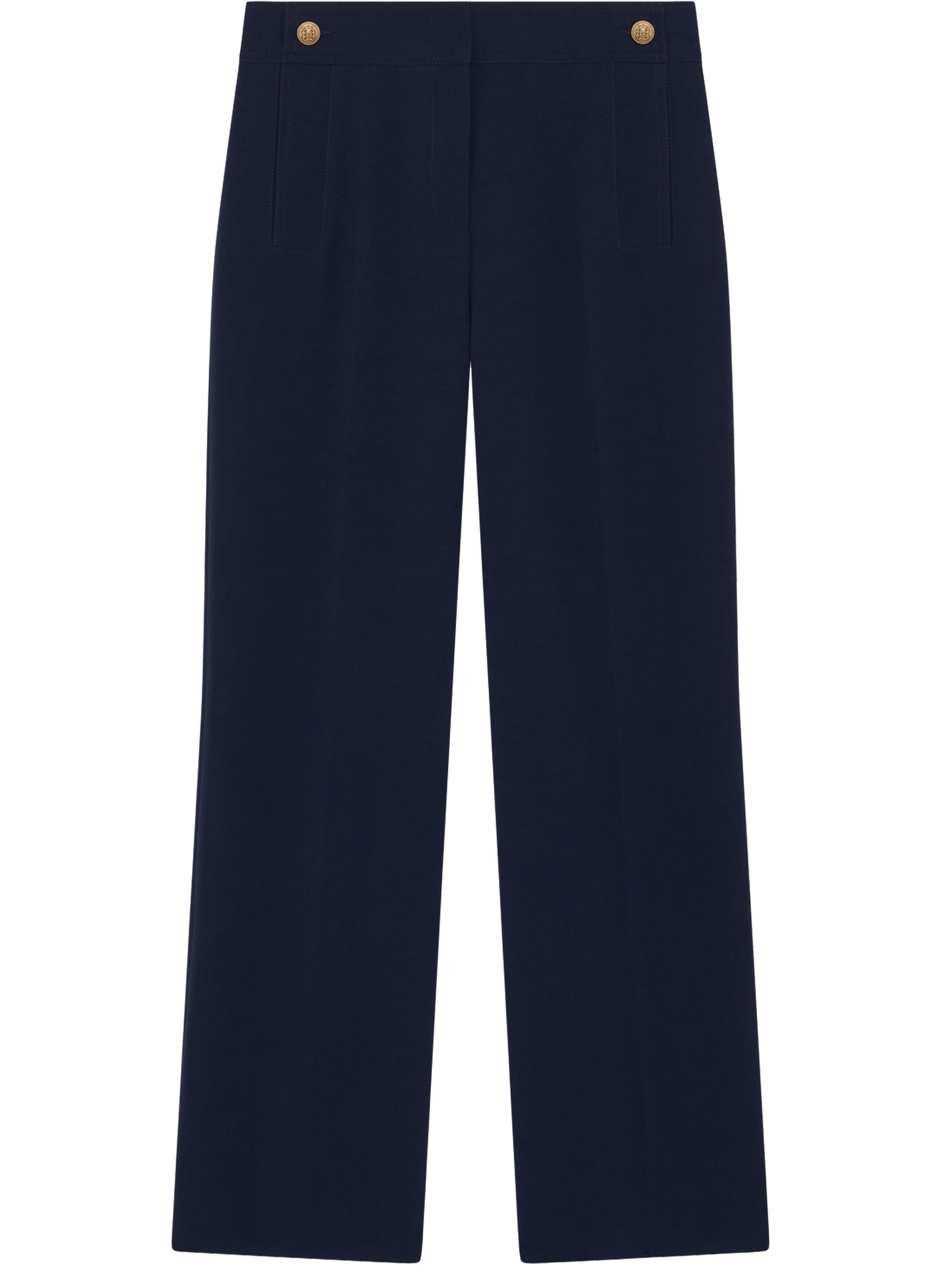 Pantalon fluide à pont - brielle PABLO Bleu