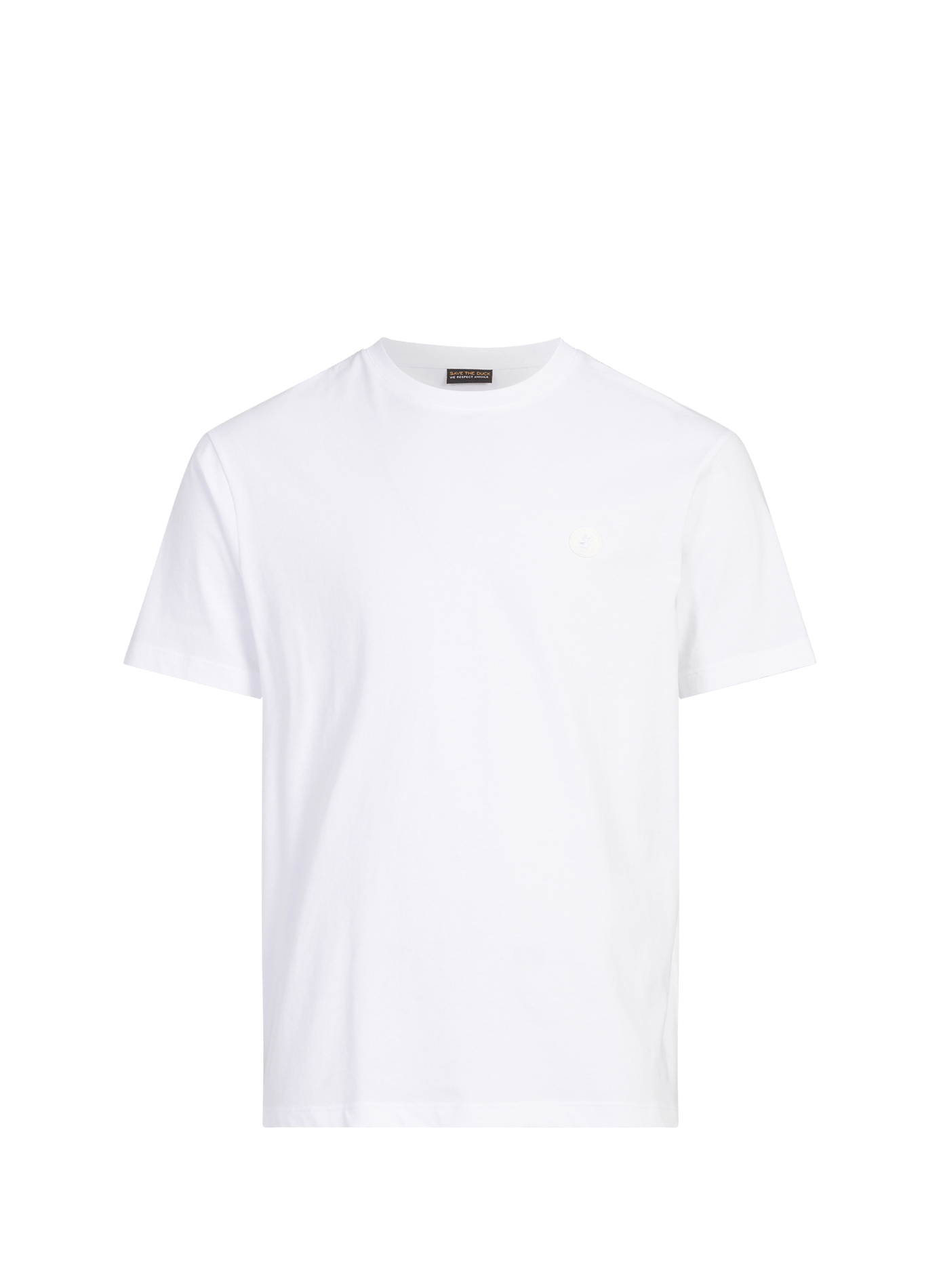 Tee-shirt droit en coton SAVE THE DUCK Blanc
