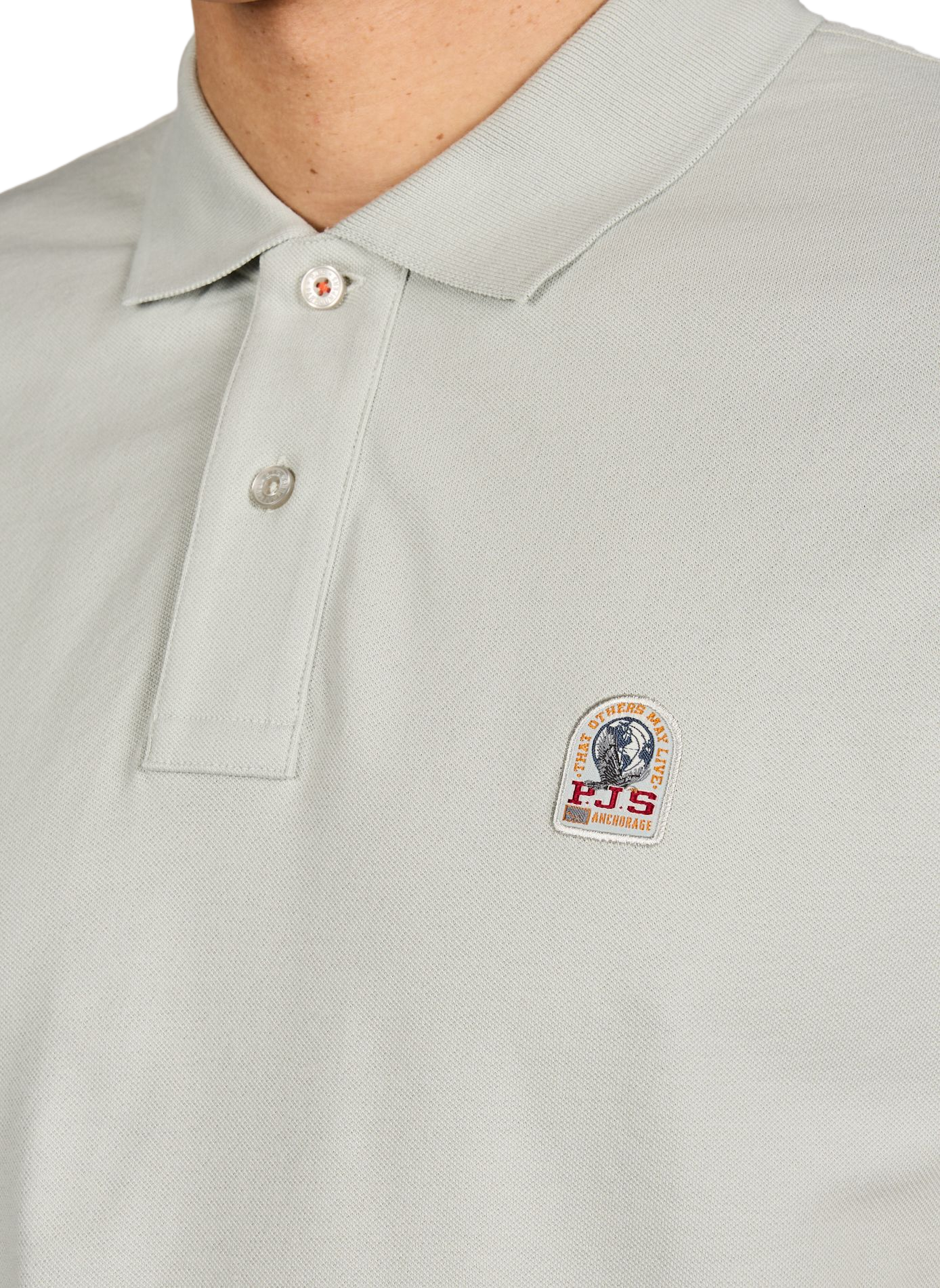  Cotton polo shirt  PARAJUMPERS Grey