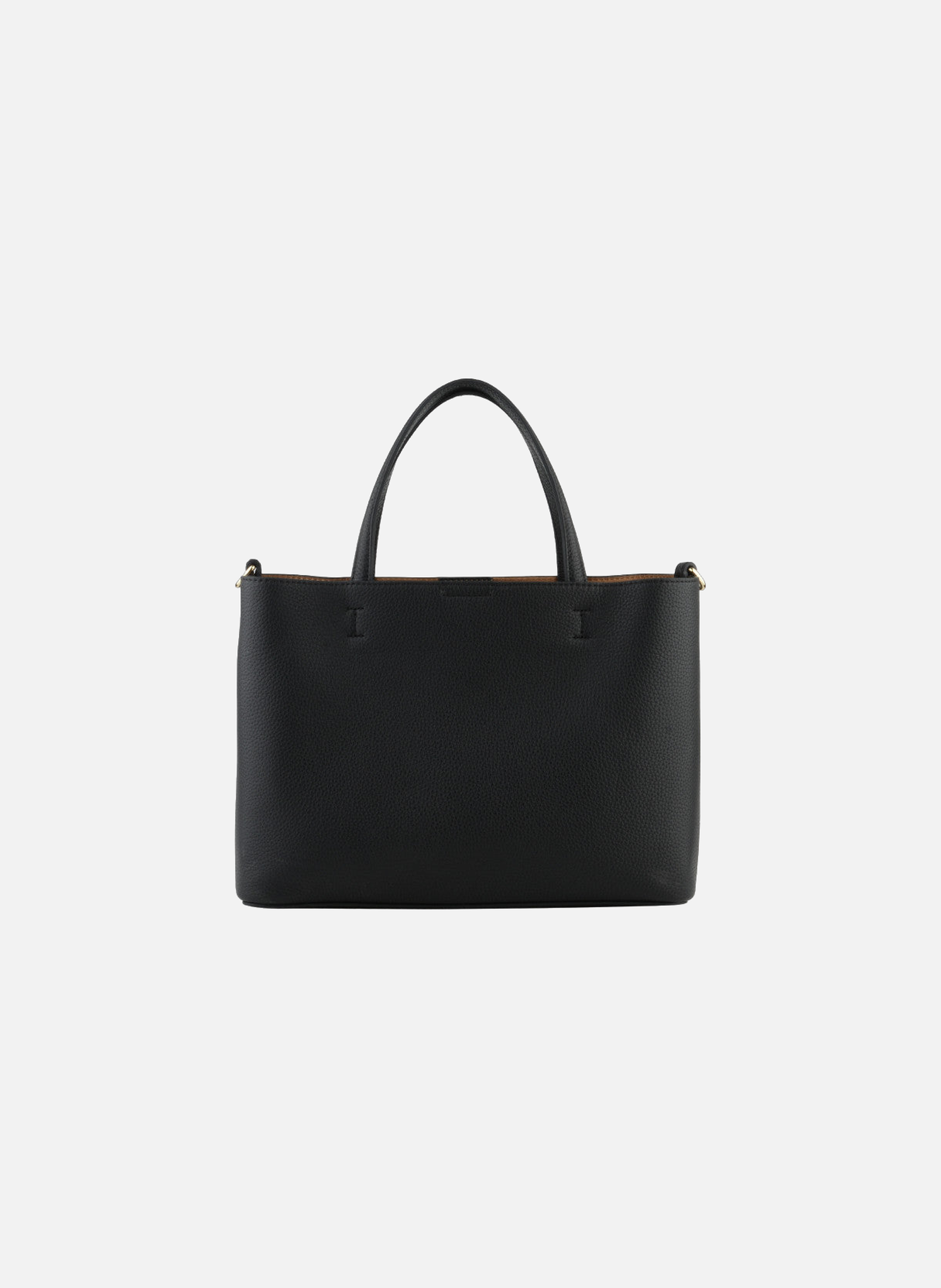 Bride soft | sac à main en cuir de vachette POURCHET Noir