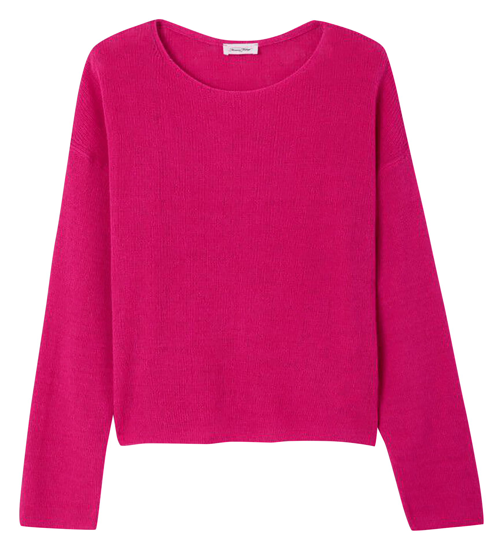 Pull oversize en coton et alpaga liucity AMERICAN VINTAGE Rose