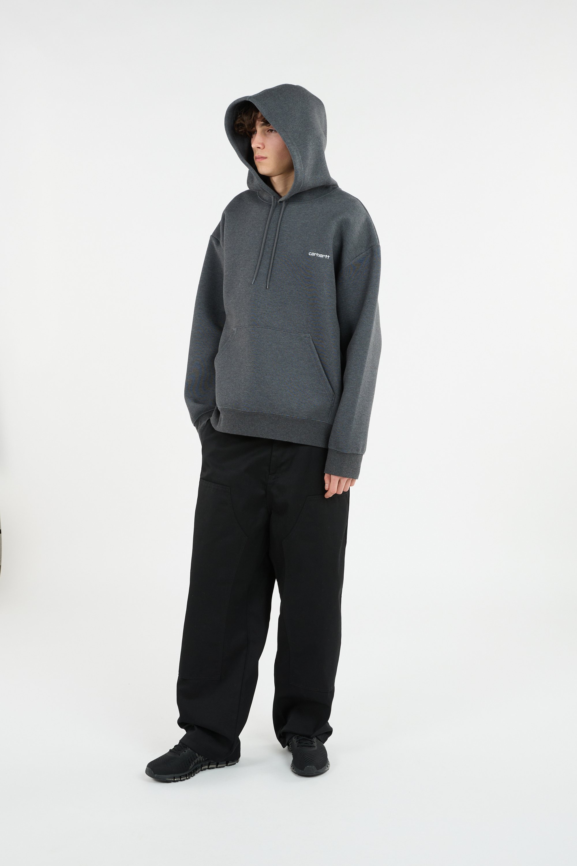 Hoodie hooded alda sweat CARHARTT WIP Gris