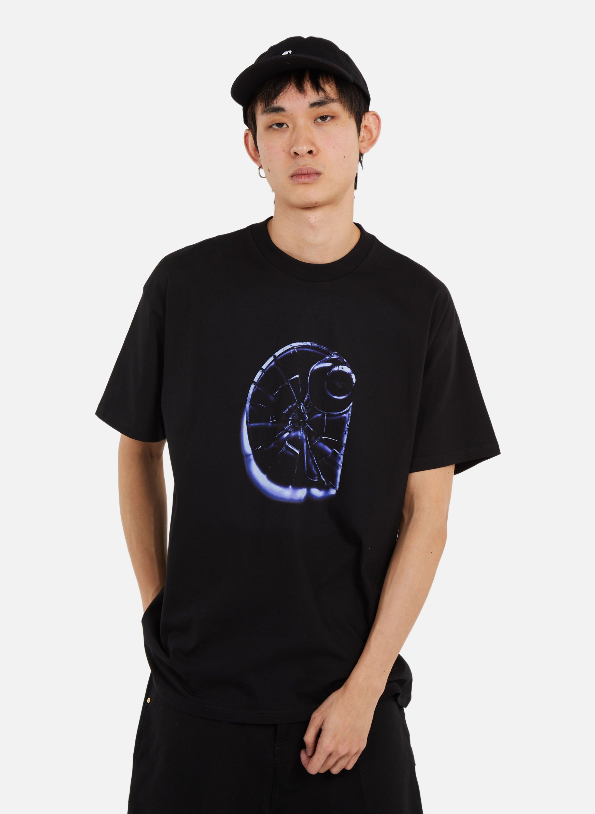 T-shirt s/s shattered t-shirt | Noir CARHARTT WIP Homme