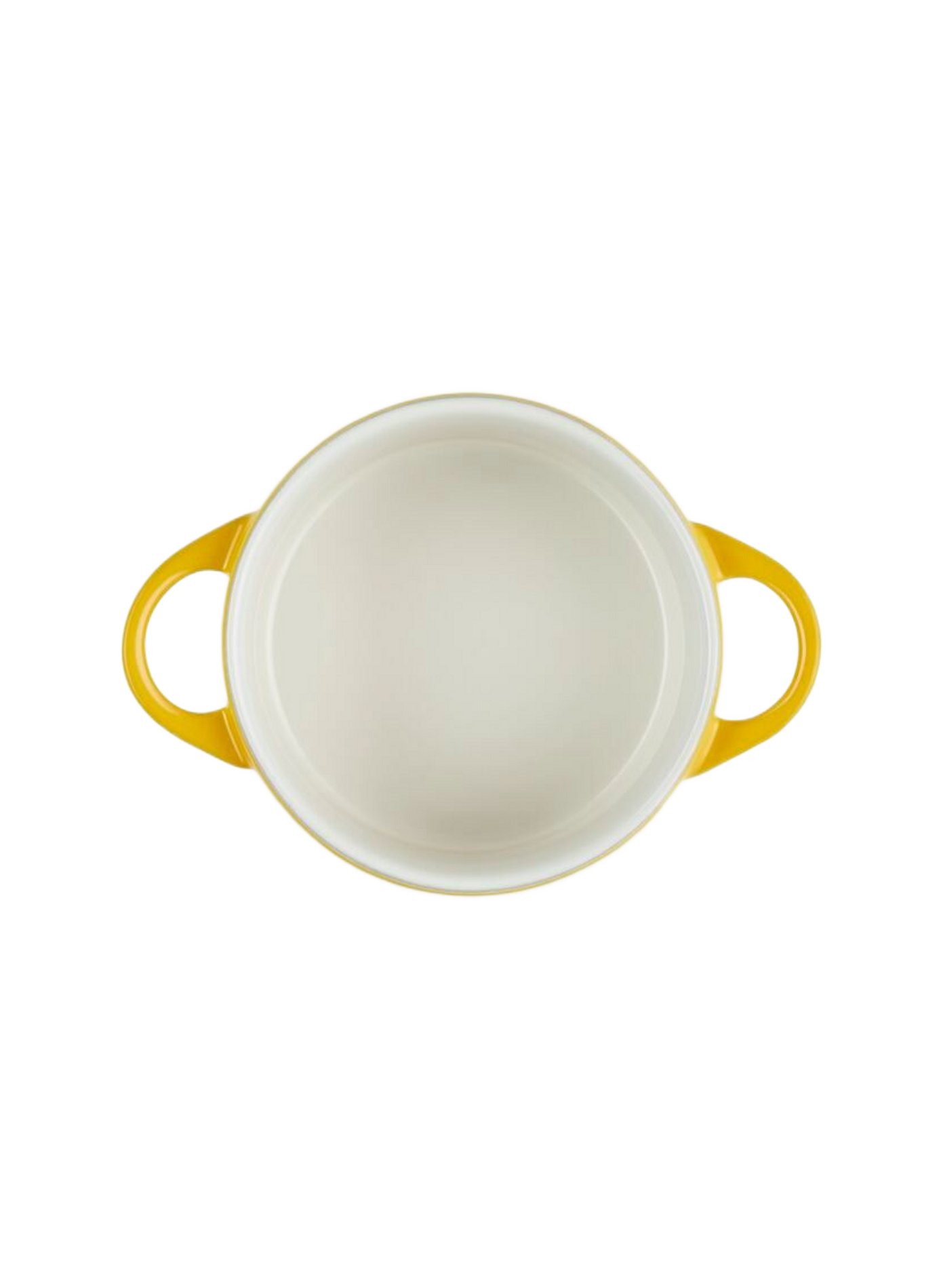 Mini-Kochtopf aus Keramik LE CREUSET Gelb