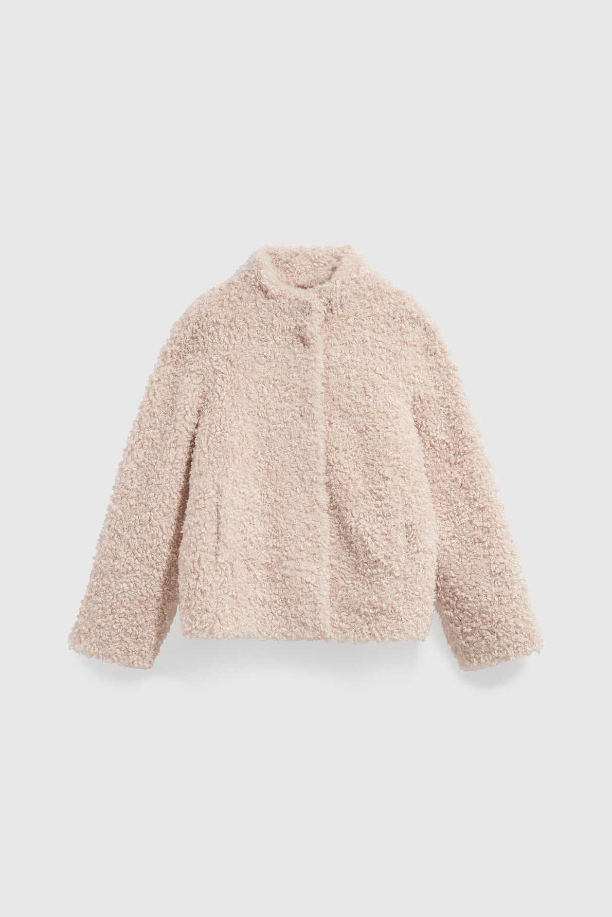 Manteau court en fausse fourrure - amil PABLO Beige