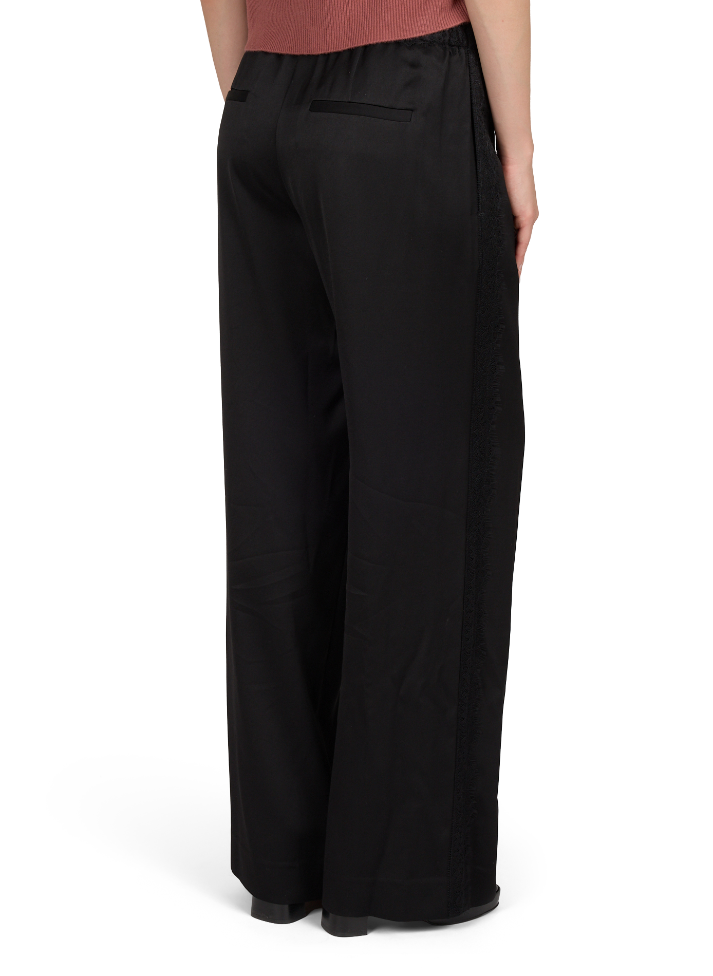 Straight trousers VINCE Black