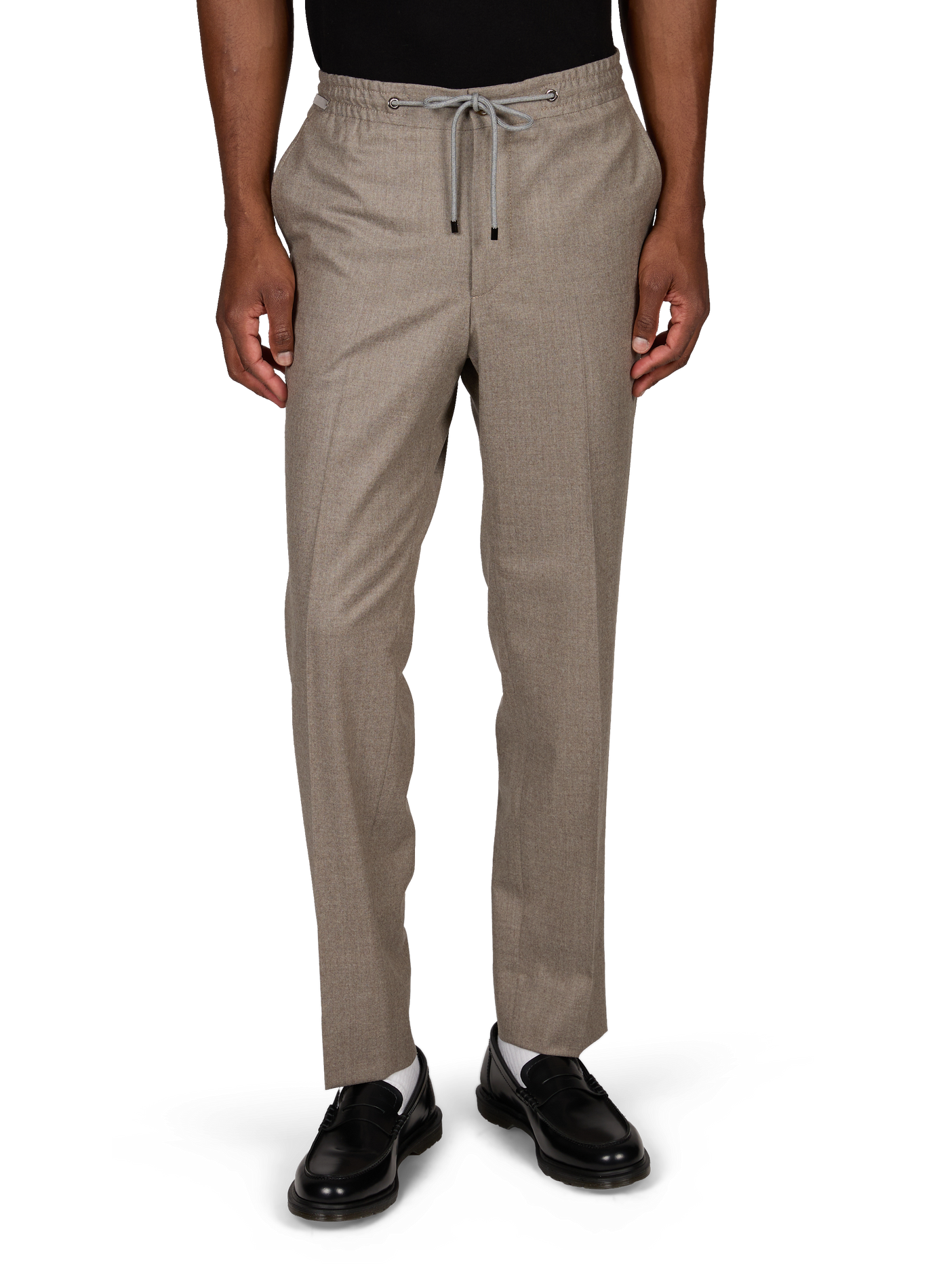 Rechte broek CORNELIANI Bruin