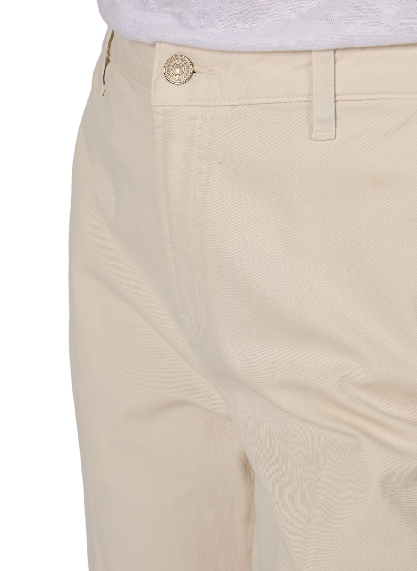 Hose Modern Dojo aus Baumwollmischung 7 FOR ALL MANKIND Beige