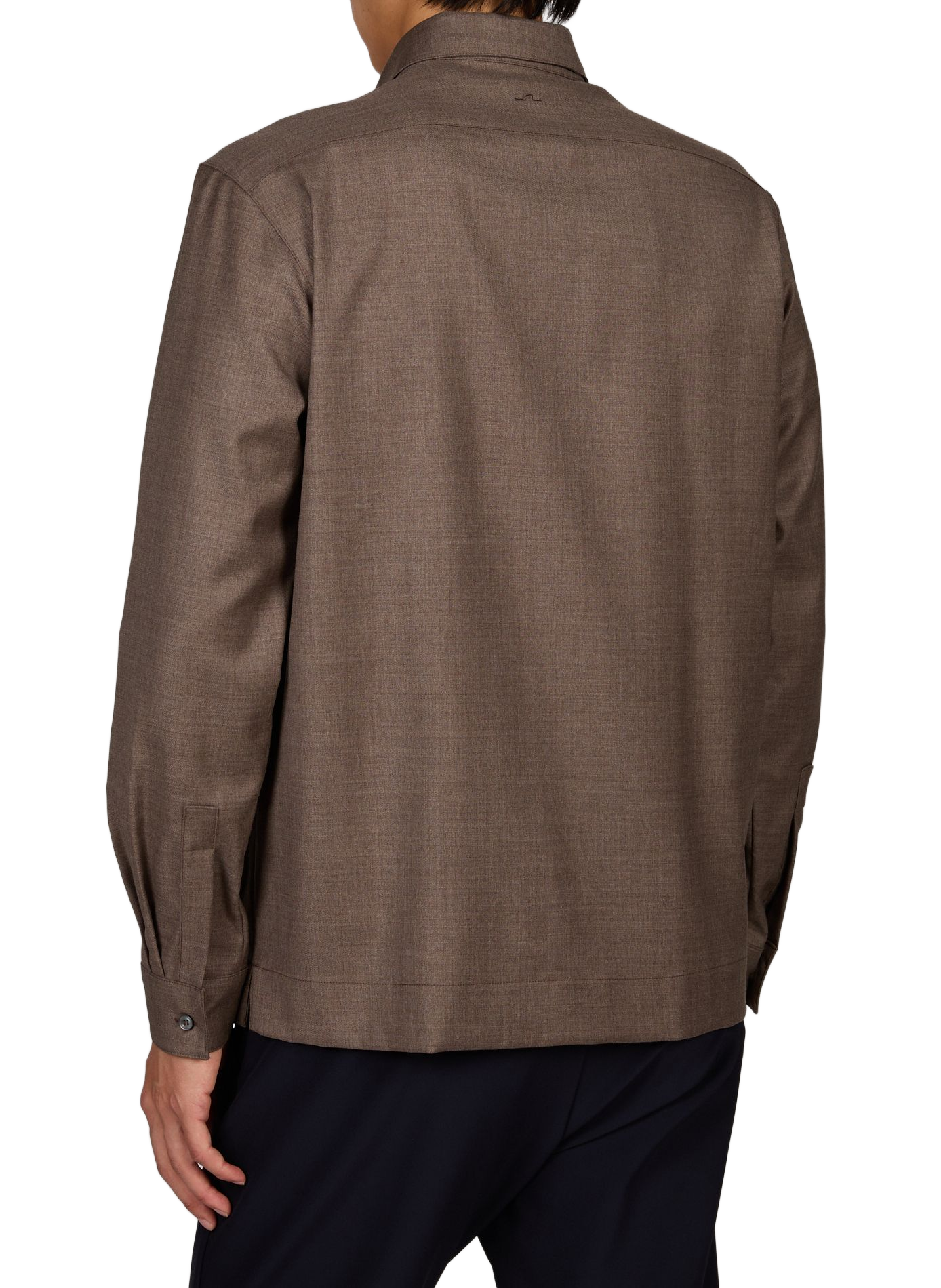 Straight wool shirt PAUL & SHARK Grey