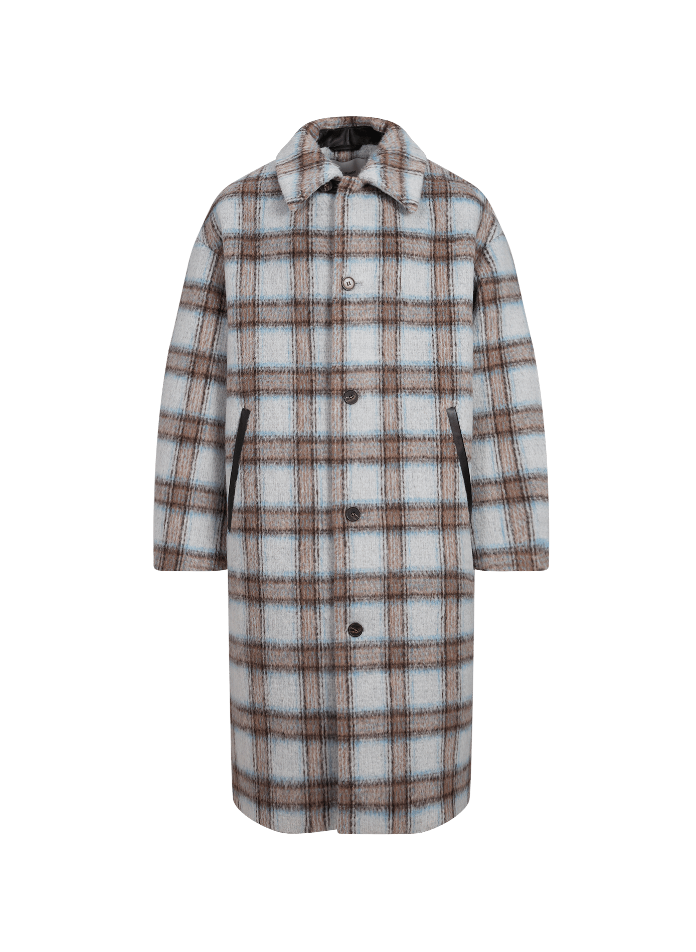 Manteau droit mi-long à col classique ENTIRE STUDIOS Multicolour
