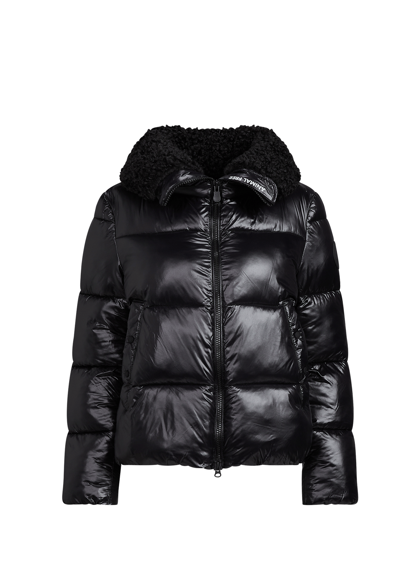 Weit geschnittene Steppjacke SAVE THE DUCK Schwarz