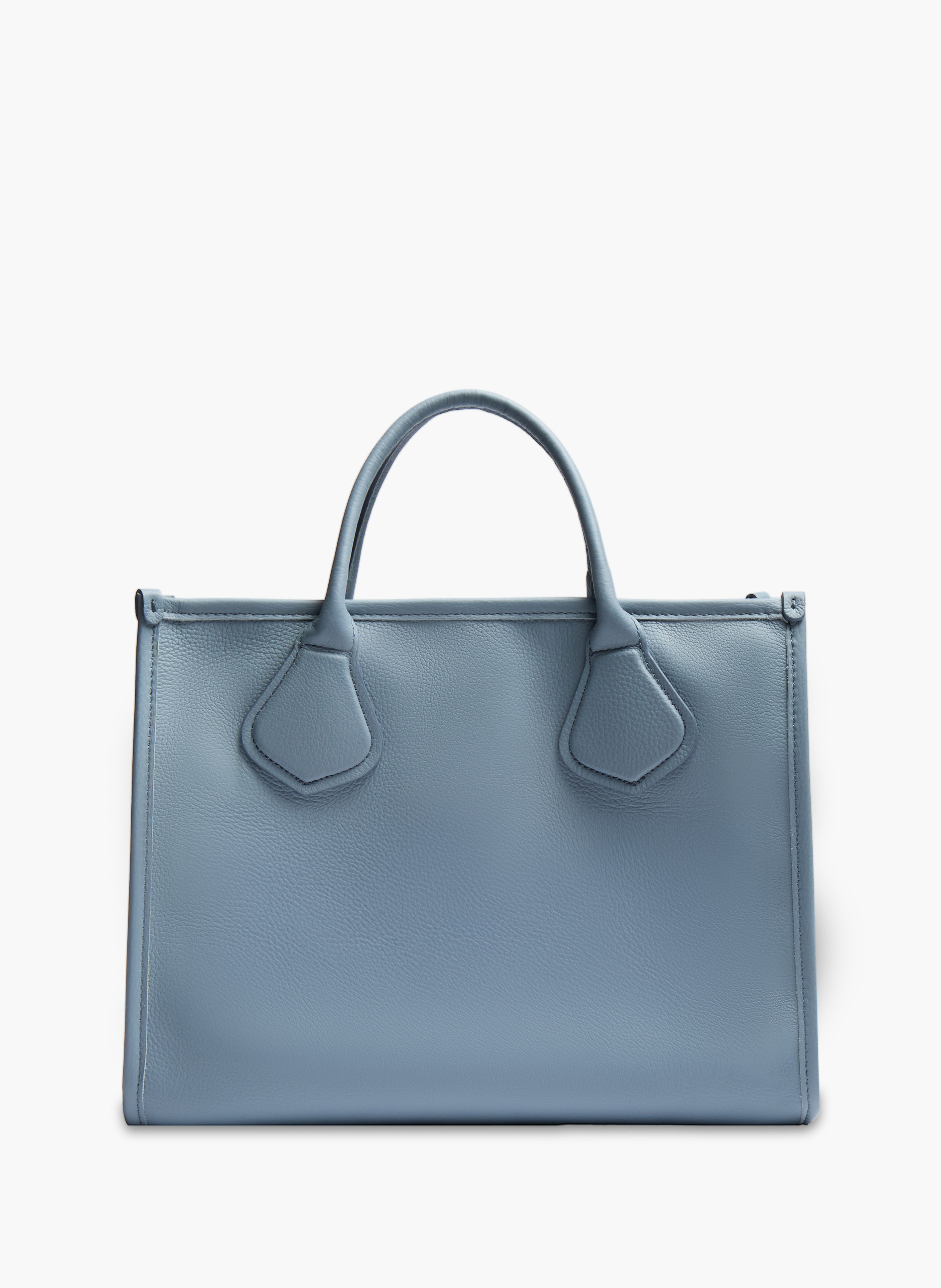 Ritstas m jour van Lancel in leer LANCEL Blauw