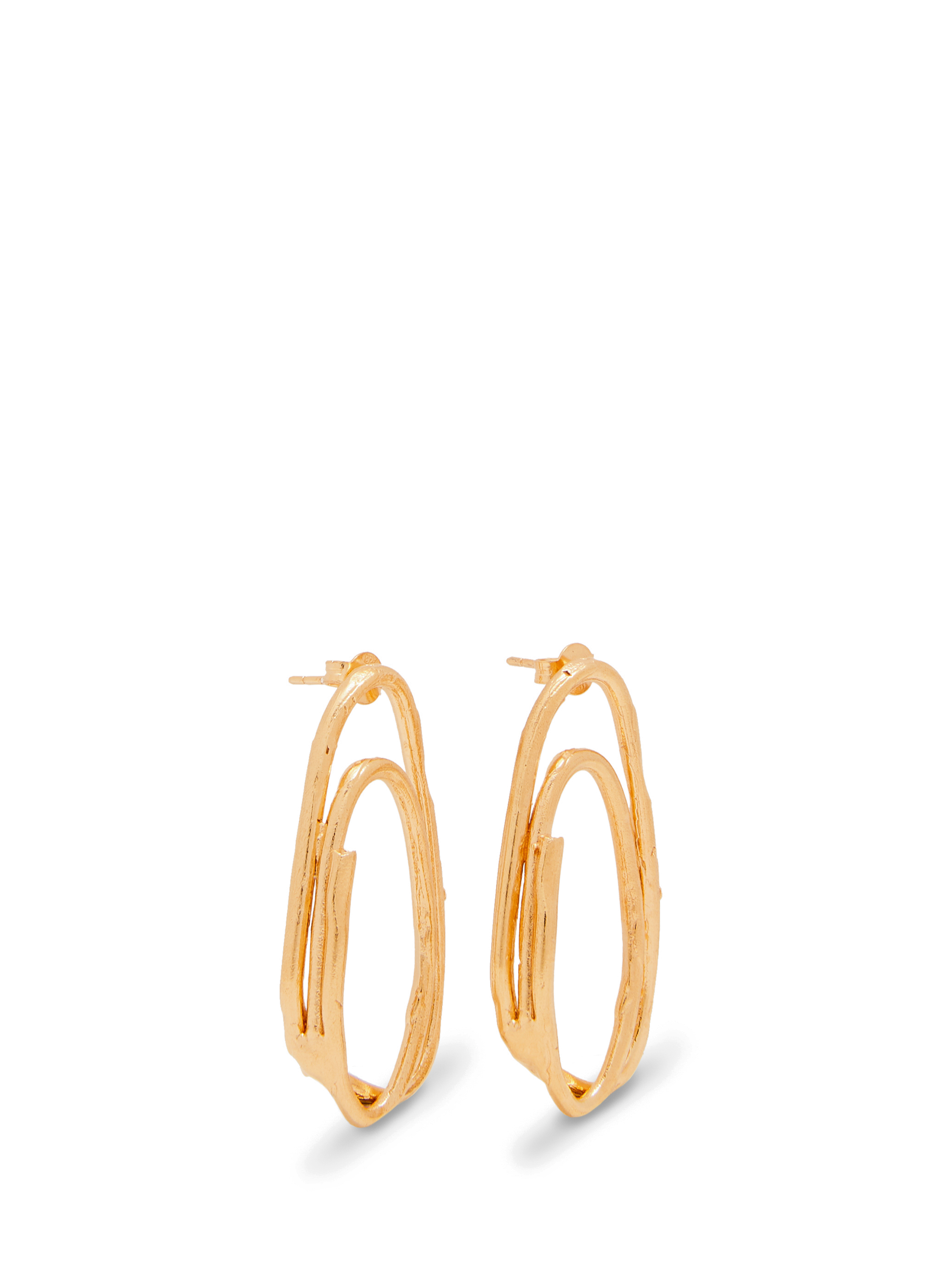 Boucles d'oreille The Rhymes of Love en bronze