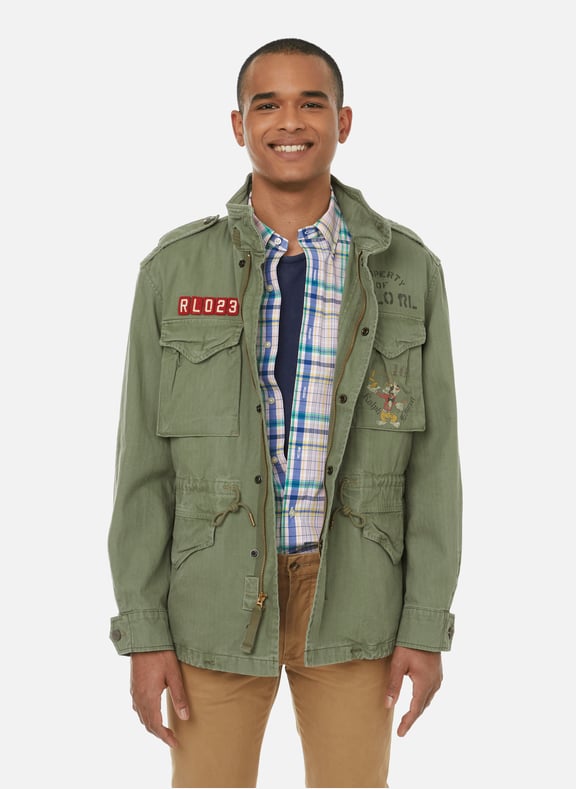 FIELD STRAIGHT-FIT COTTON CANVAS JACKET - POLO RALPH LAUREN for