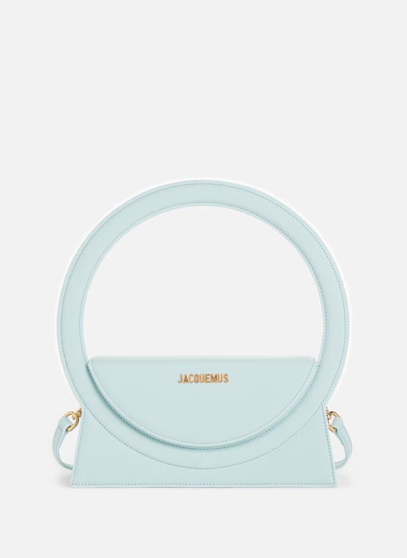 The round leather bag jacquemus women printemps