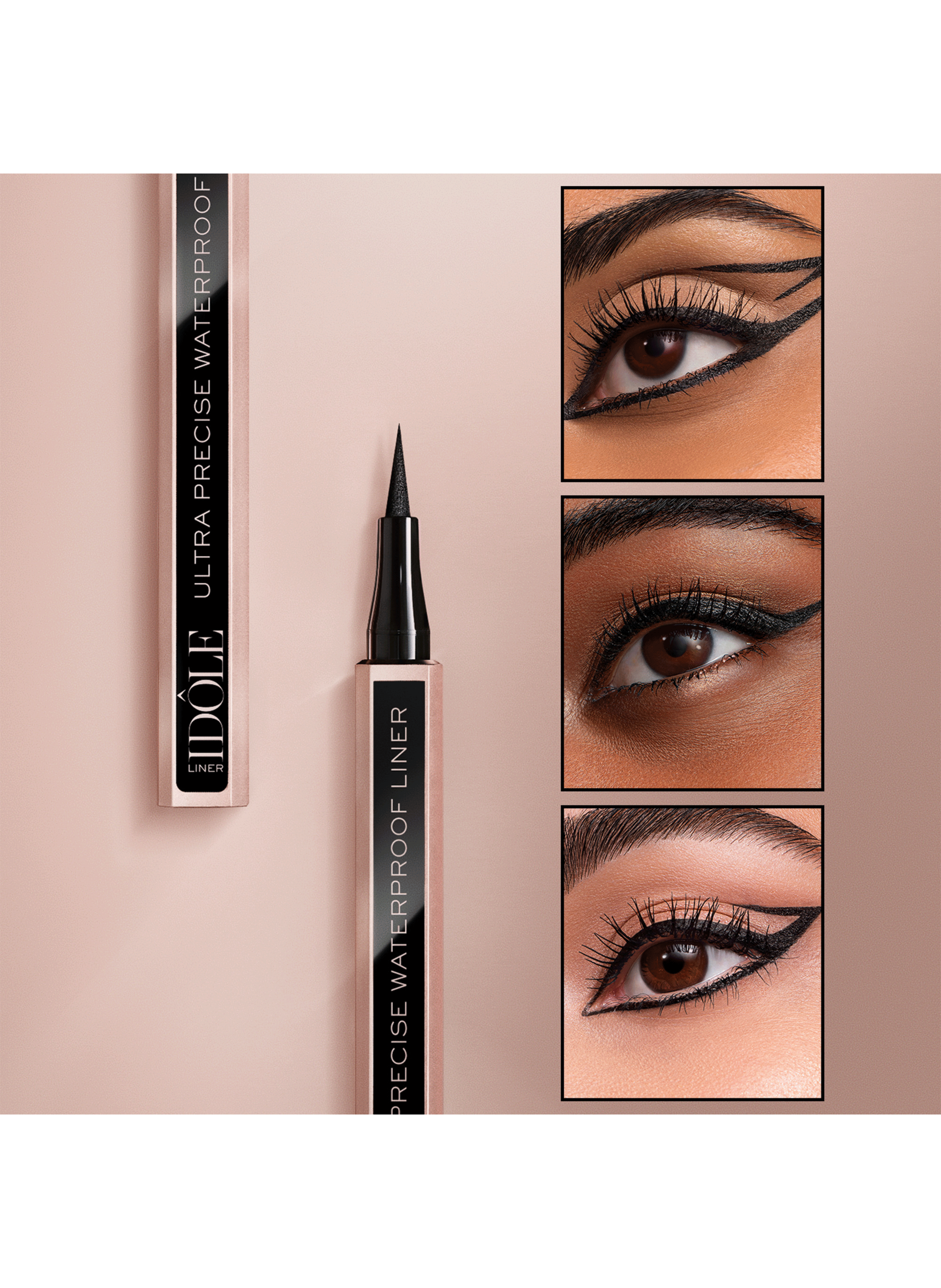 Idôle Liner - Ultra-precise waterproof eyeliner LANCÔME 01 glossy black