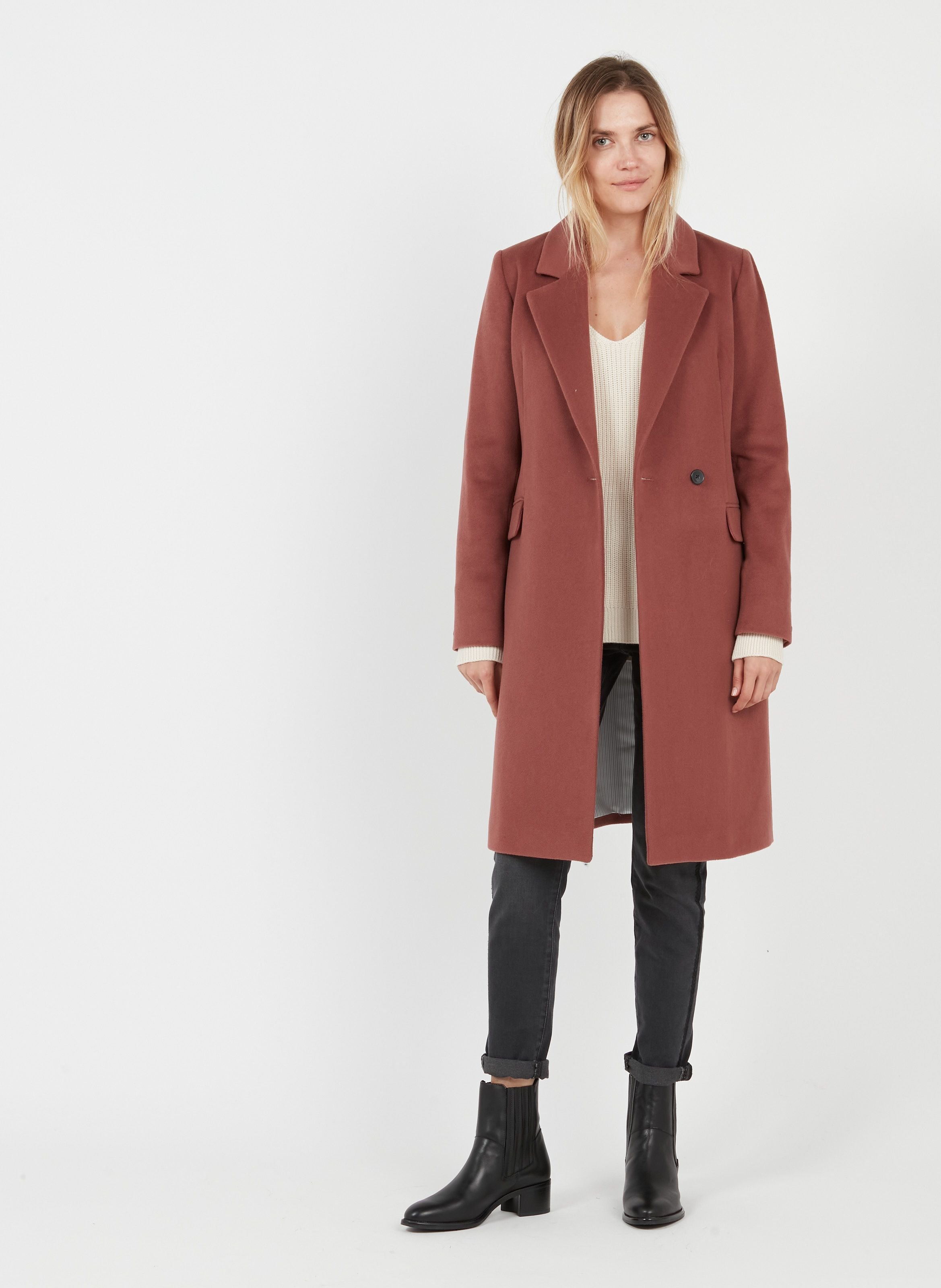 Bottines chelsea en cuir chili Noir