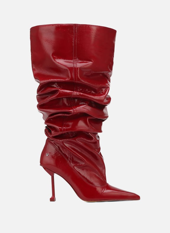 Bottes vern Rouge by NAKED WOLFE NAKED WOLFE Bottes vern Rouge