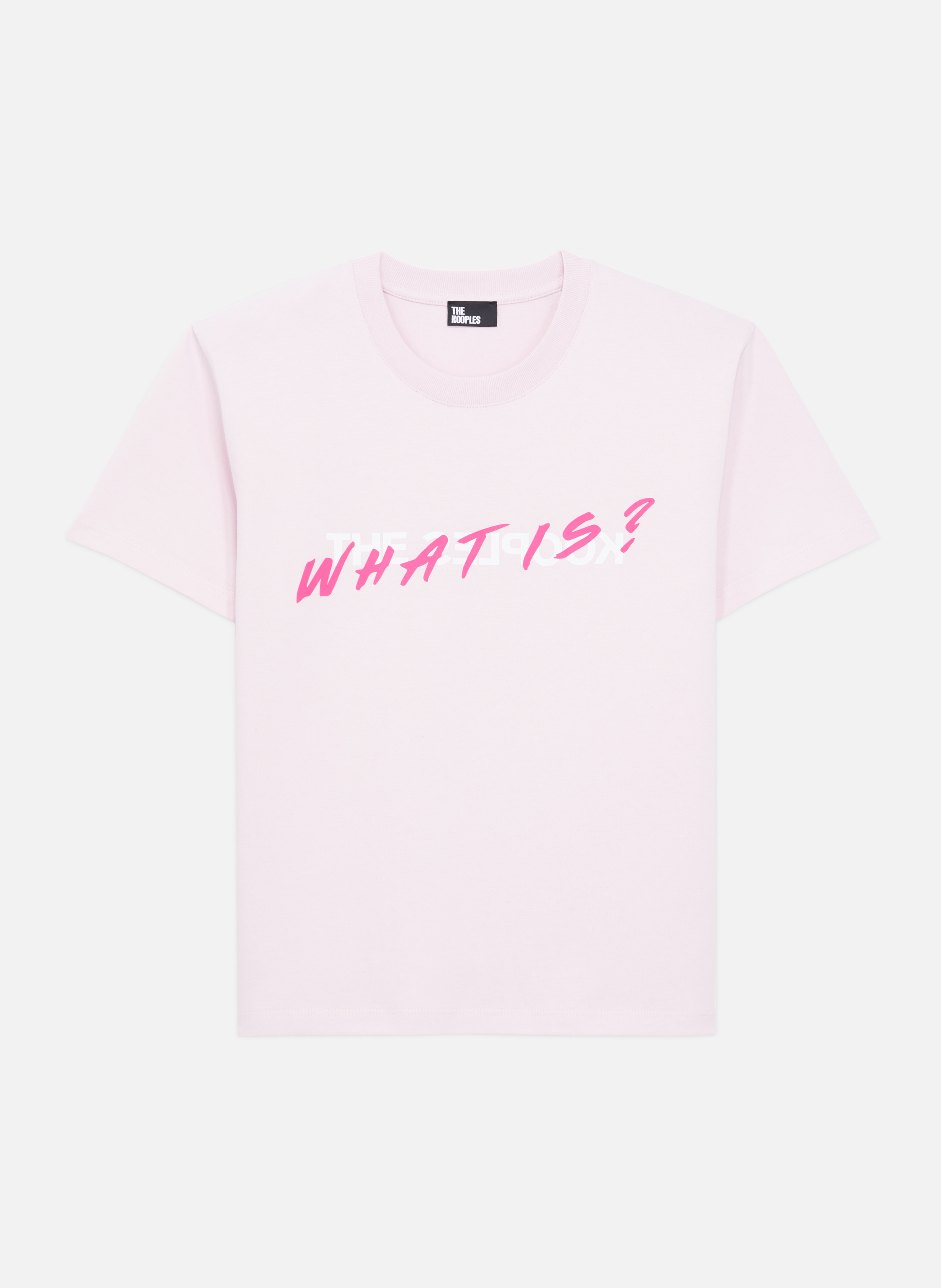 T-shirt en coton What Is THE KOOPLES Rose