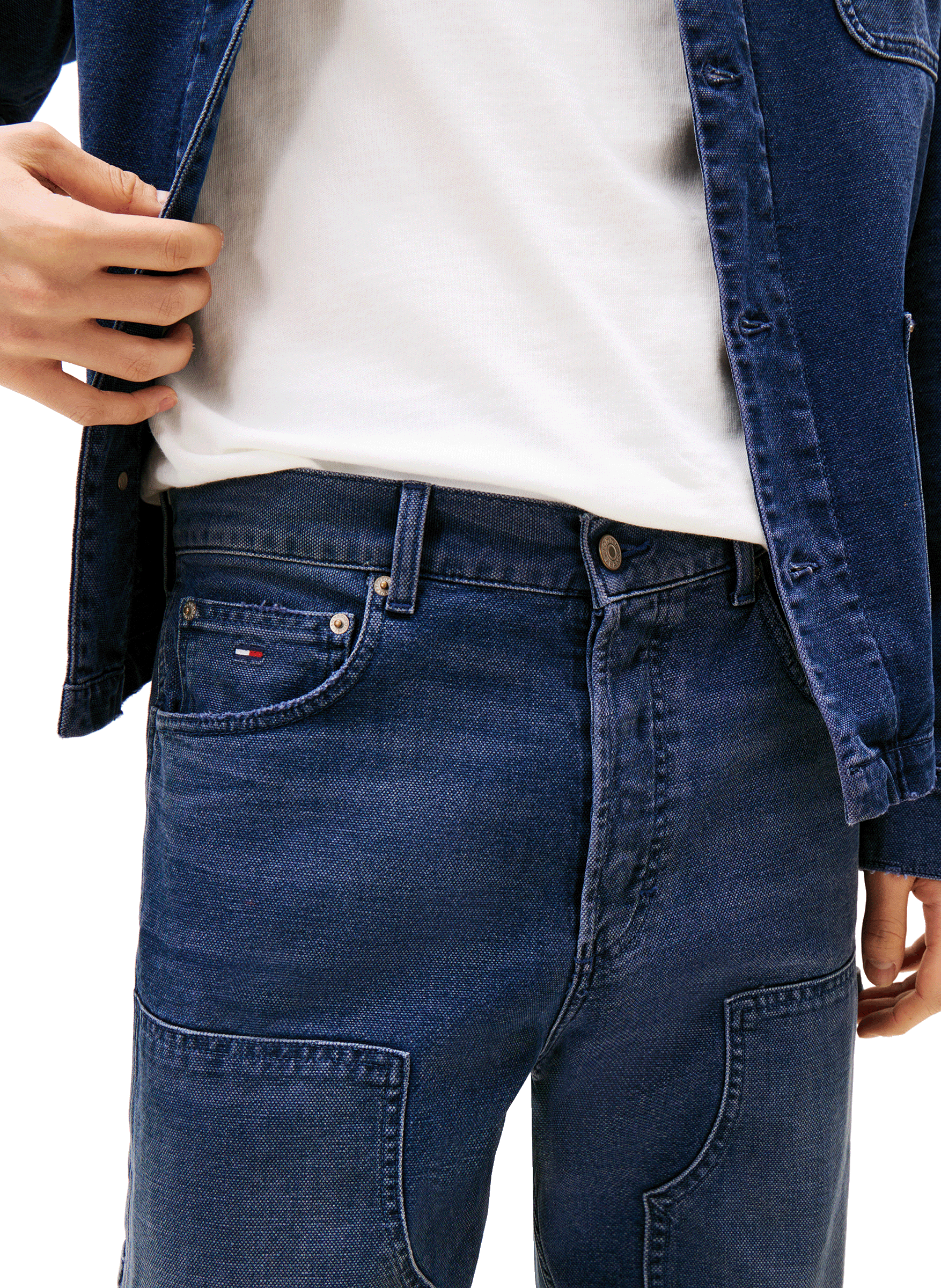 Straight Leg Carpenter Jeans TOMMY HILFIGER Blue