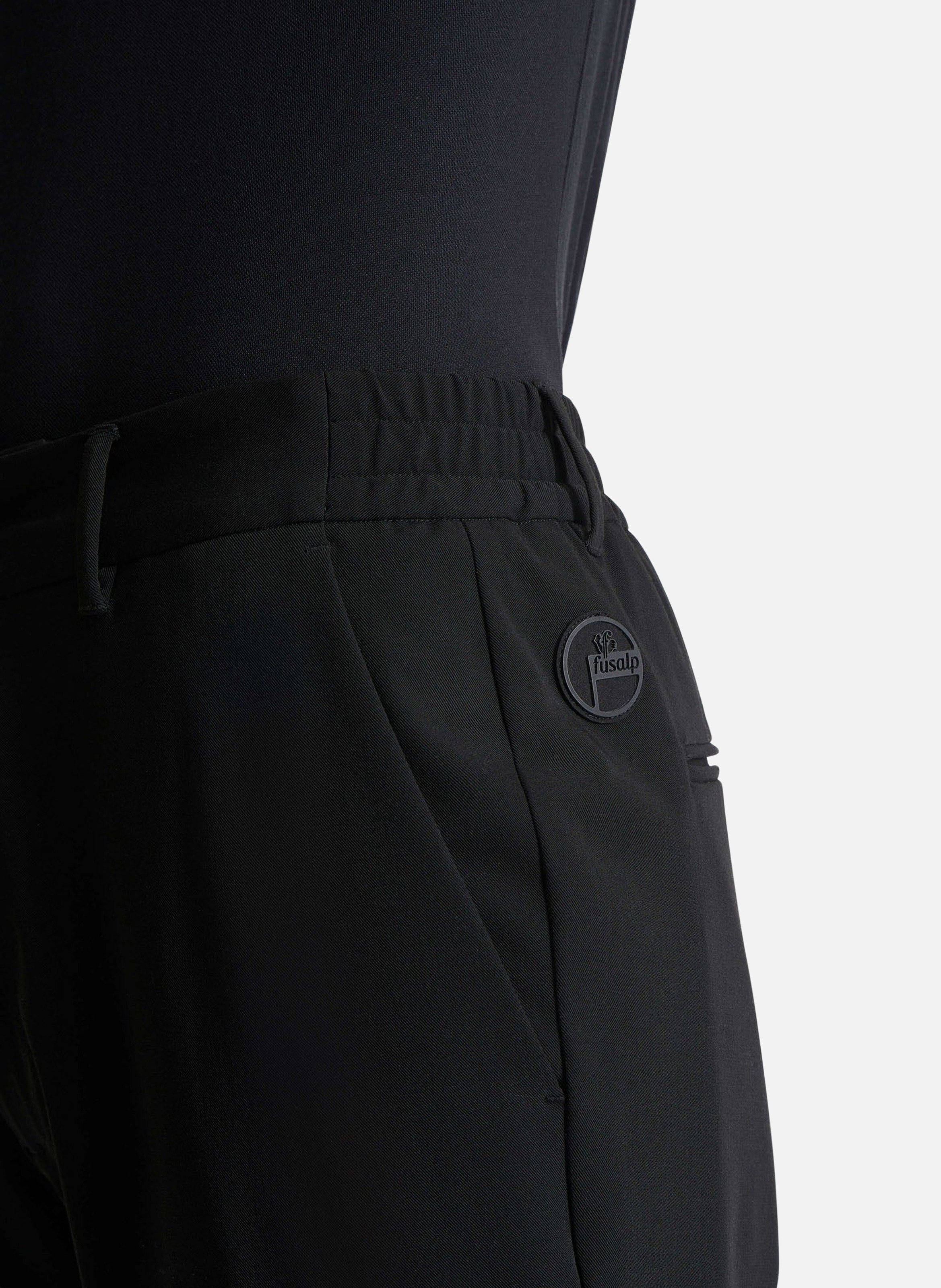 Pantalon oural coupe regular FUSALP Noir