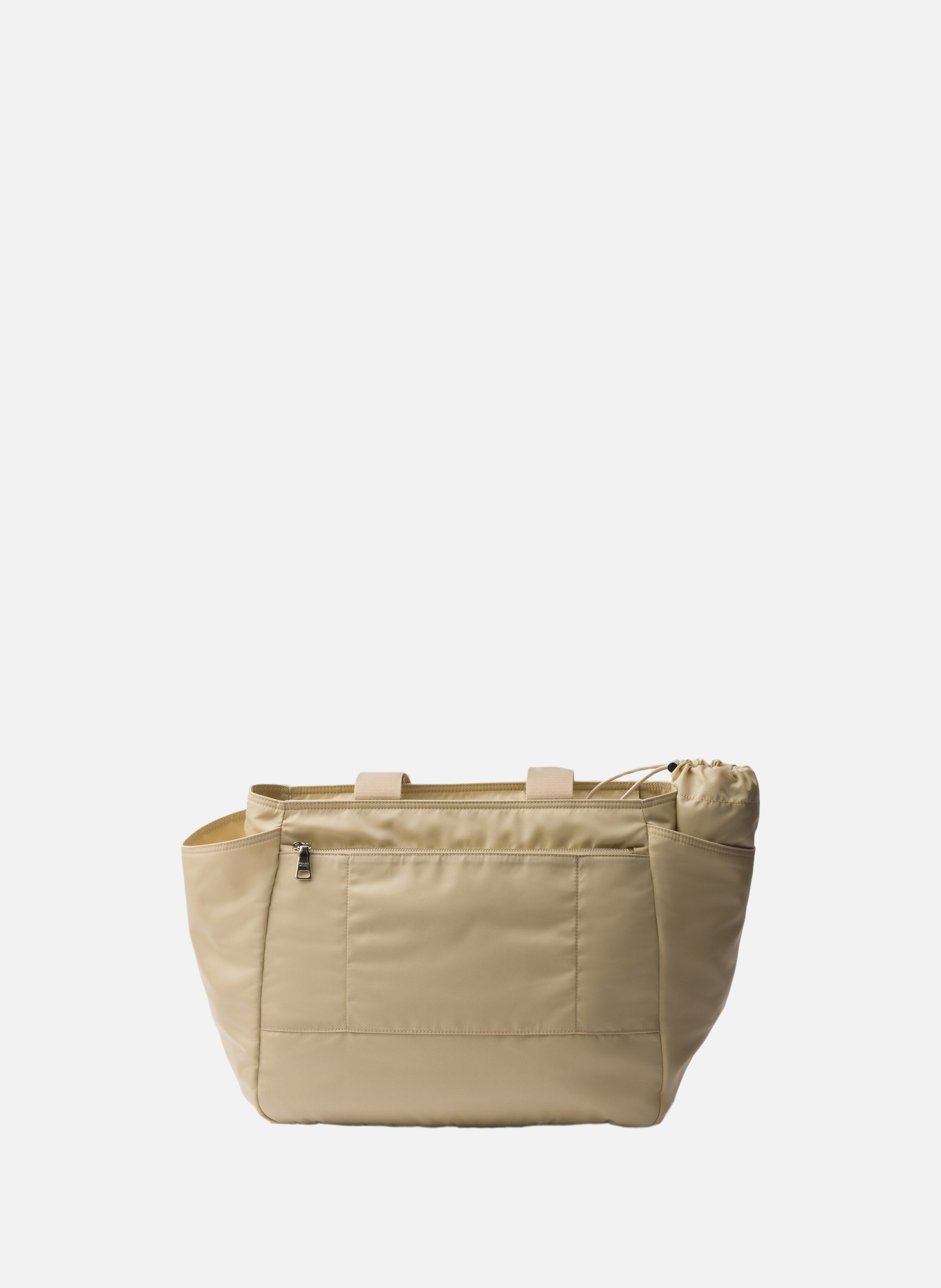 Sac à langer en re-nylon prada PRADA Beige