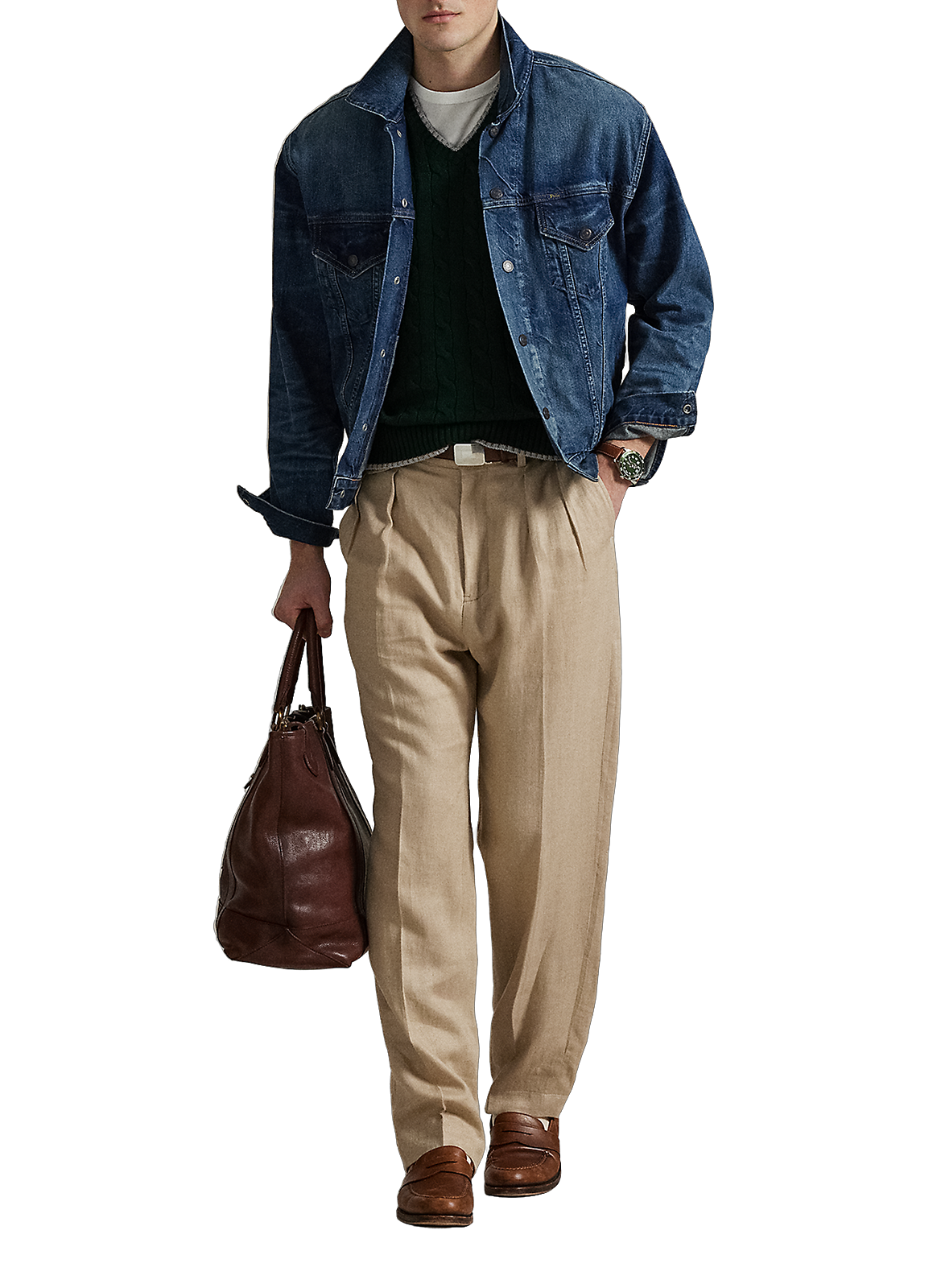 Pull sans manches POLO RALPH LAUREN Vert