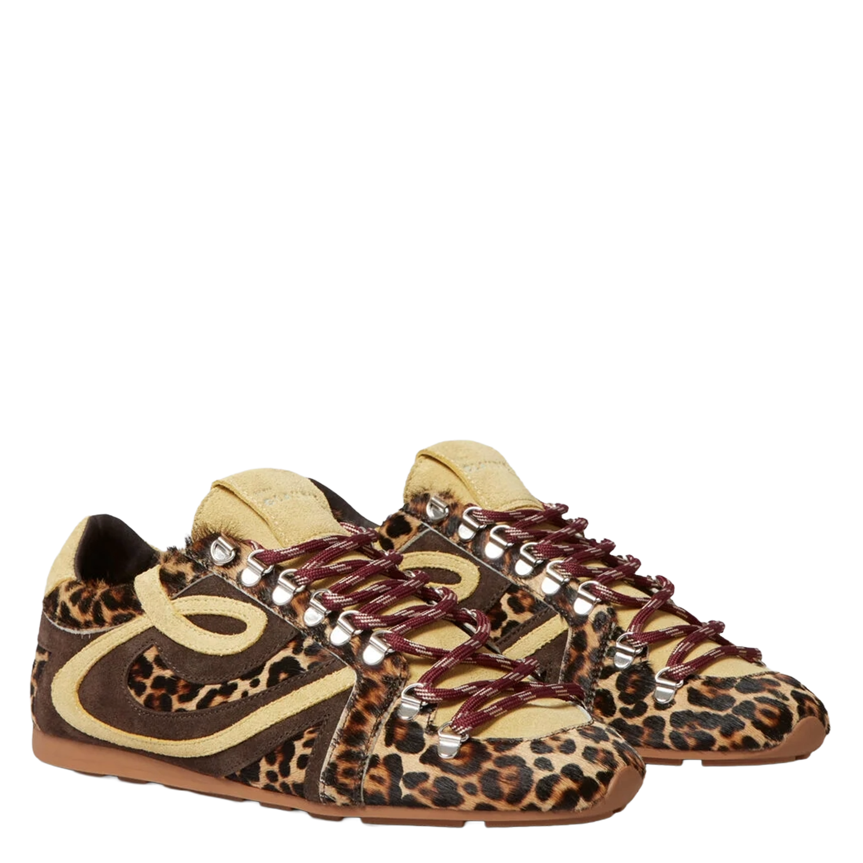 Baskets basses léopard CLAUDIE PIERLOT Multicolore