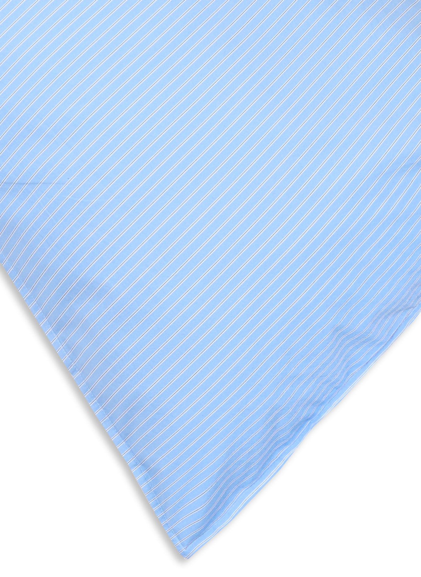 Taie d'oreiller en percale de coton AU PRINTEMPS PARIS Bleu