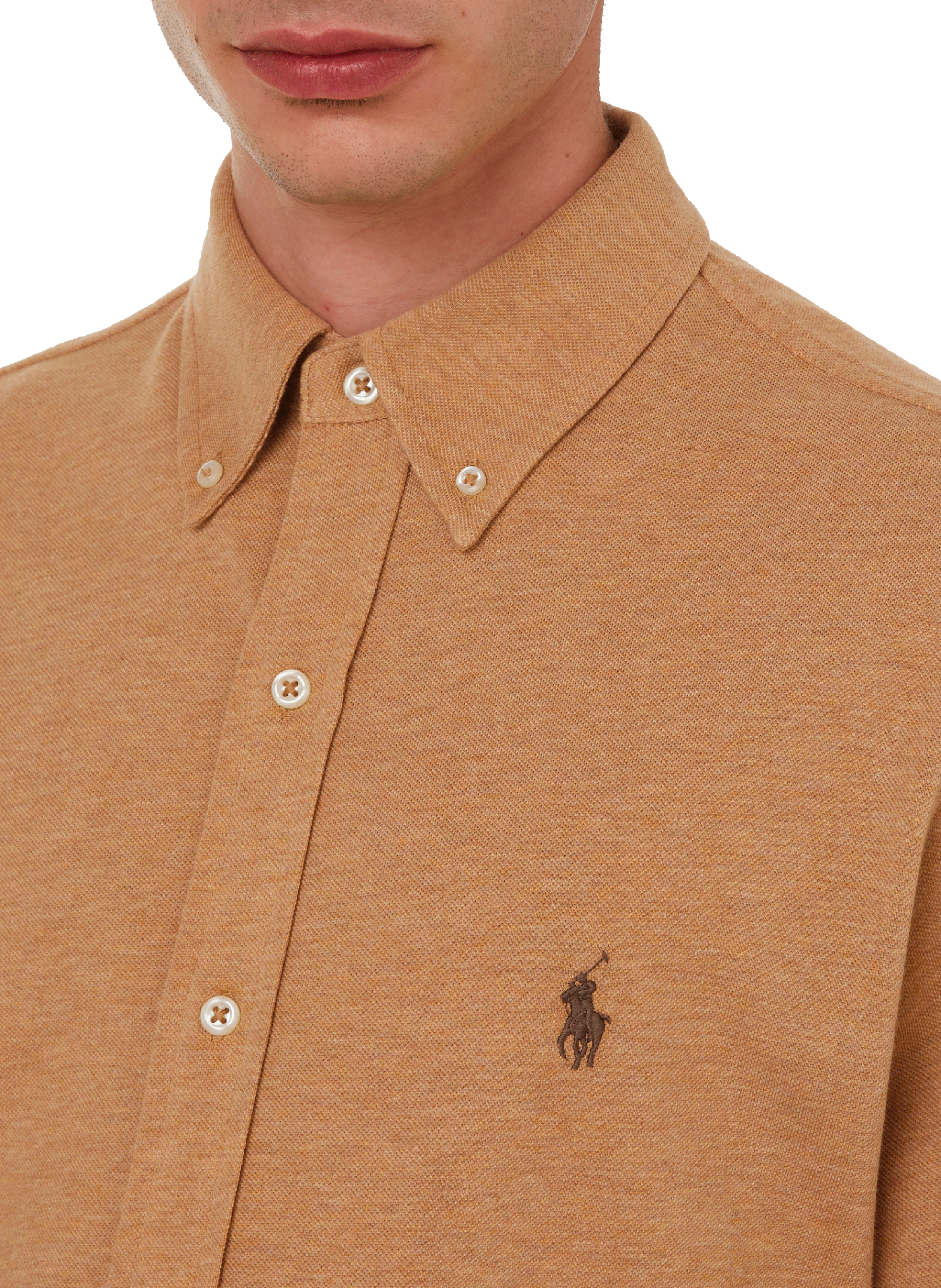 Cotton shirt POLO RALPH LAUREN Brown