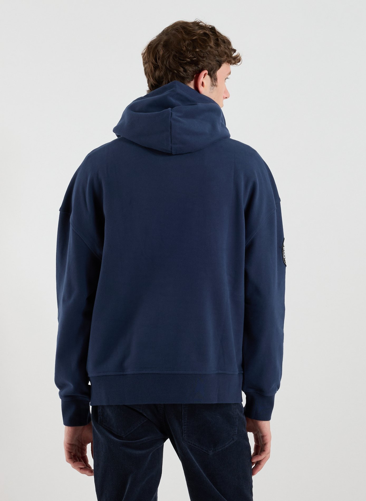 Sweat à capuche en coton LA MARTINA Bleu