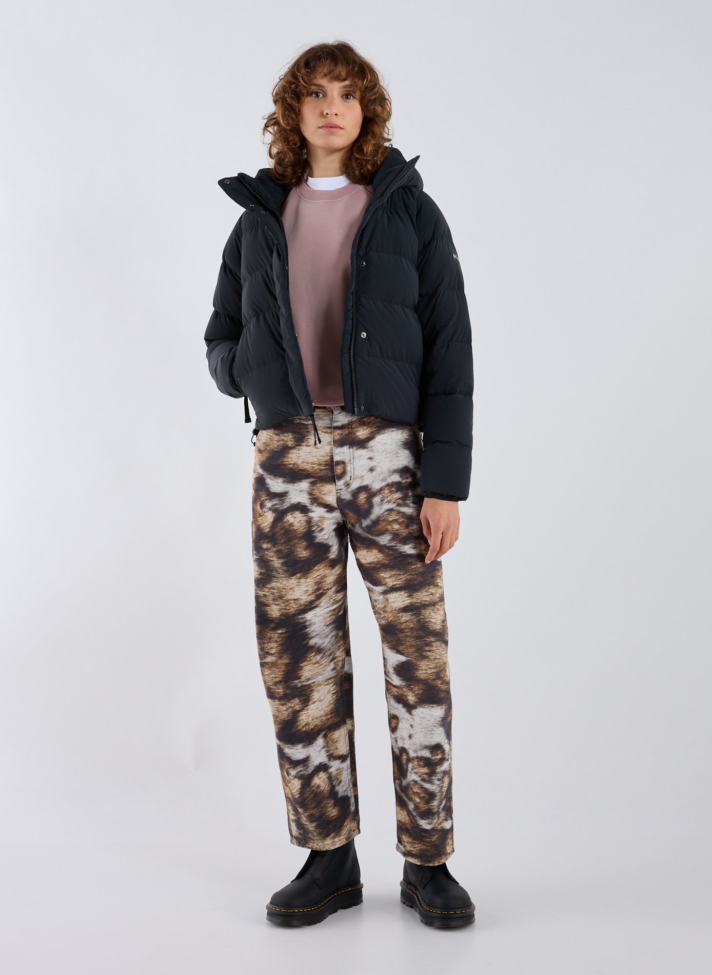 Wide leg printed jeans CARHARTT WIP Multicolour