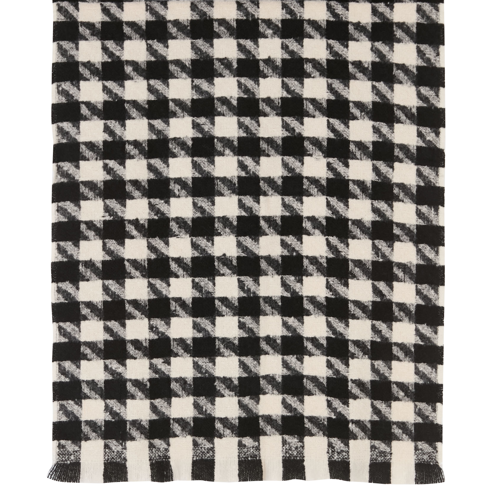 Ecahrpe à carreaux IKKS Noir