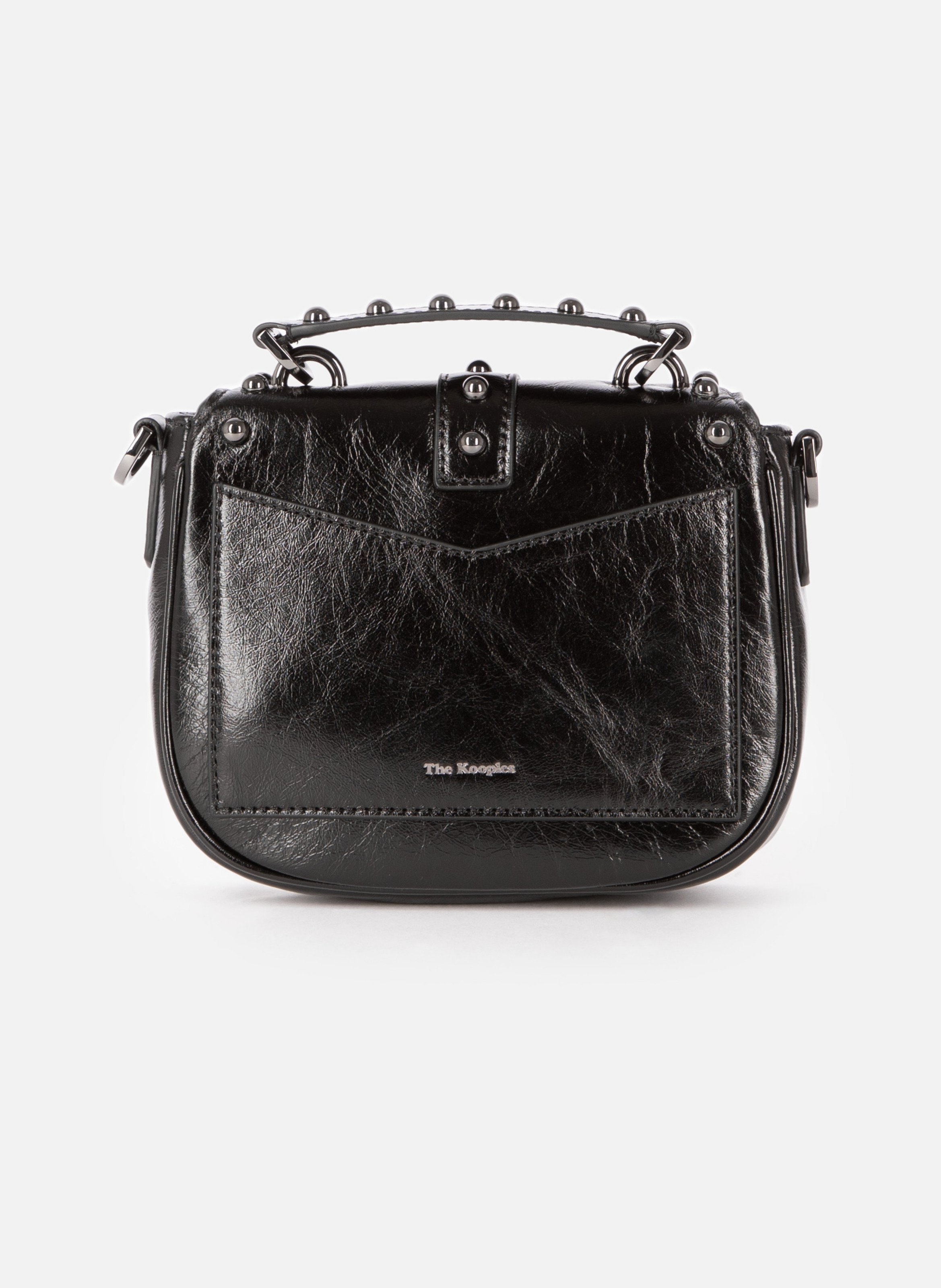 Sac emily arrondi à studs THE KOOPLES Noir