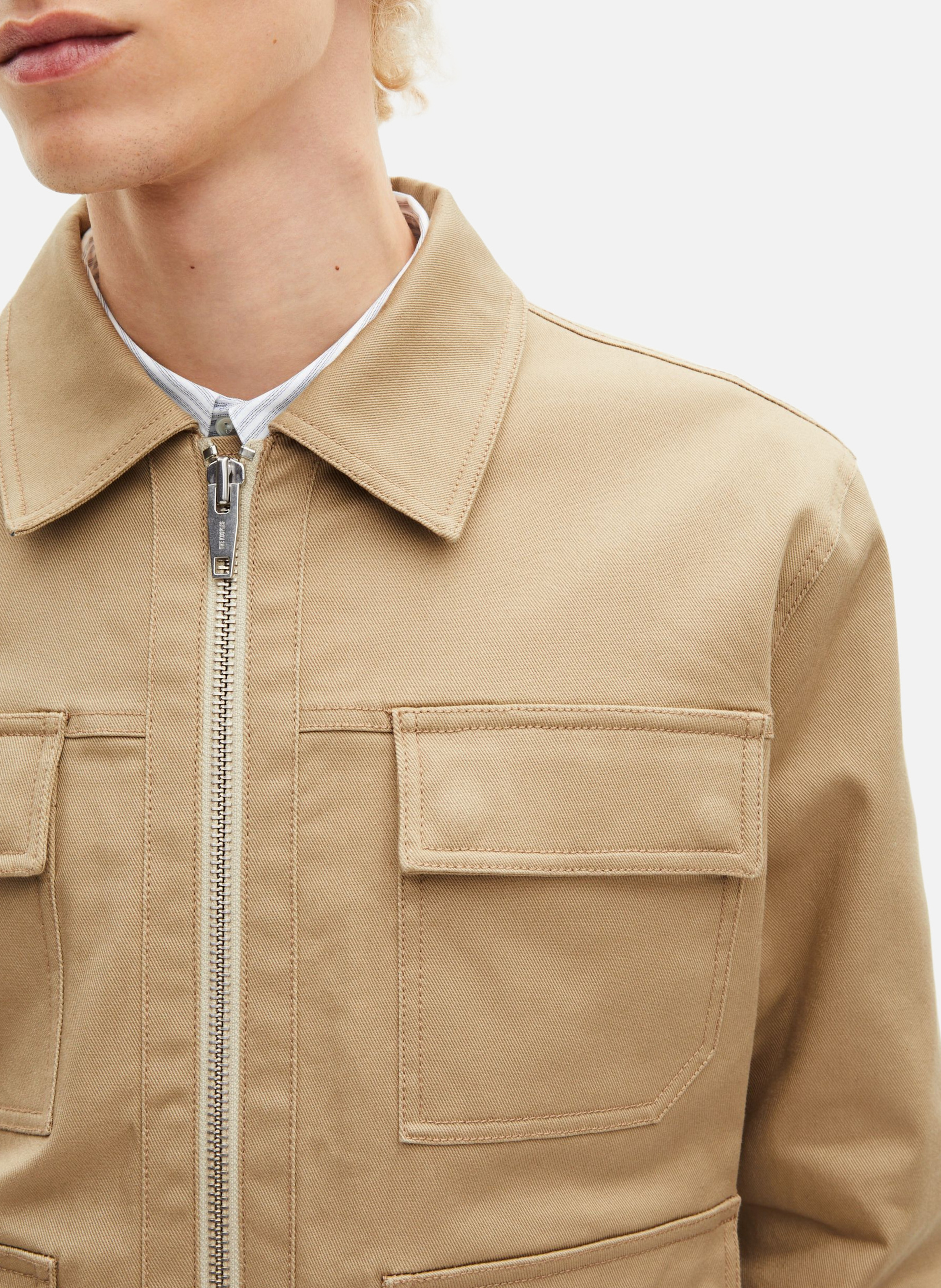 Blouson en coton THE KOOPLES Beige