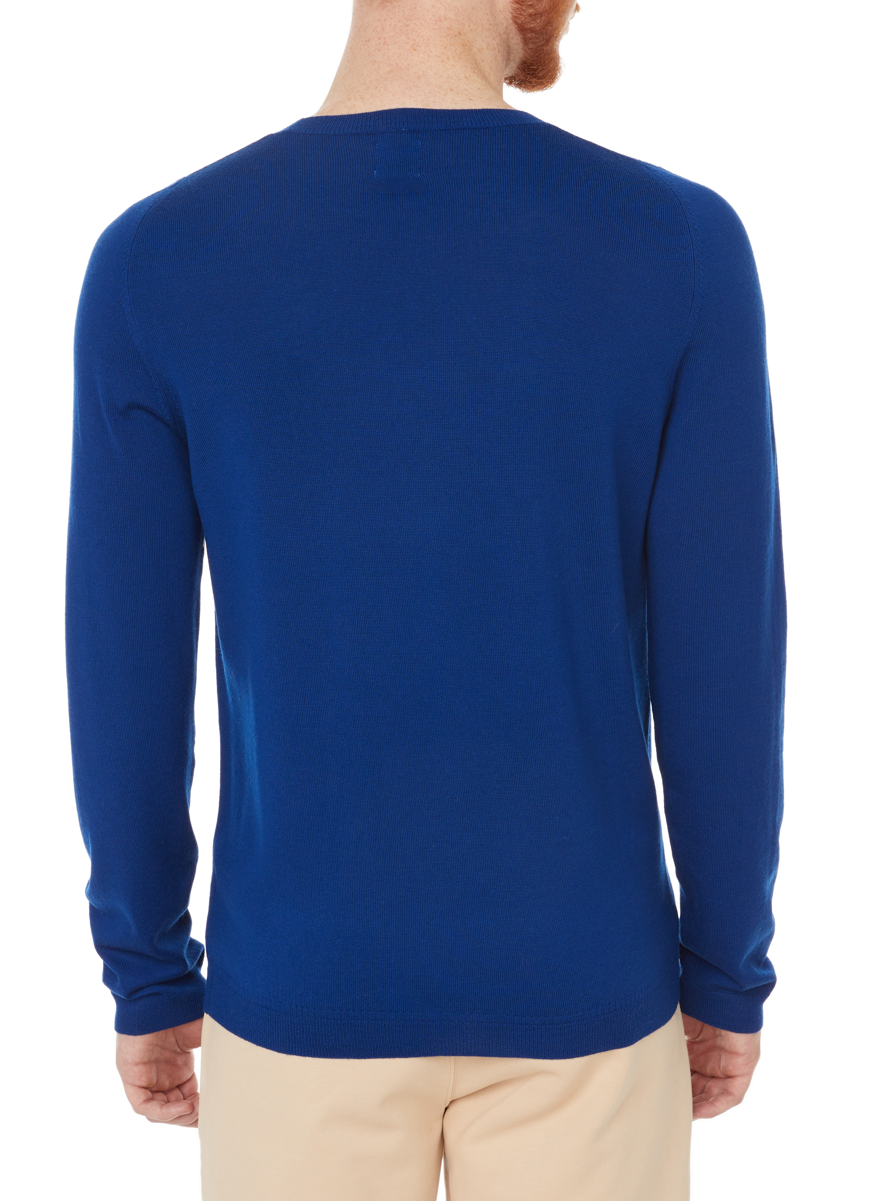 Pull en laine mérinos Flex AU PRINTEMPS PARIS Bleu