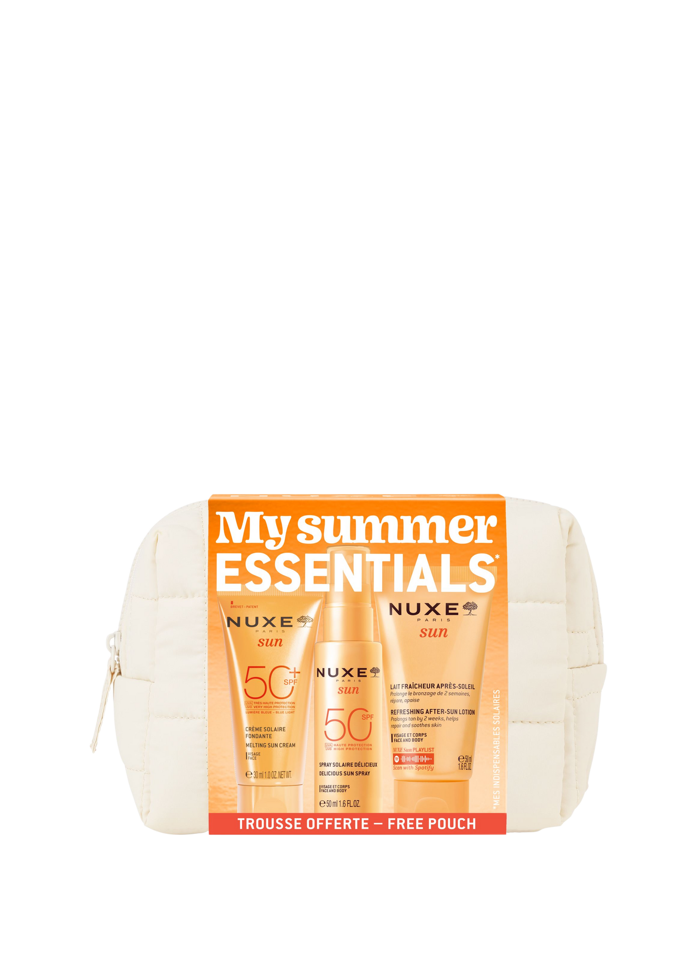 Trousse Solaire Nuxe Sun – Haute Protection & Après-soleil NUXE No color