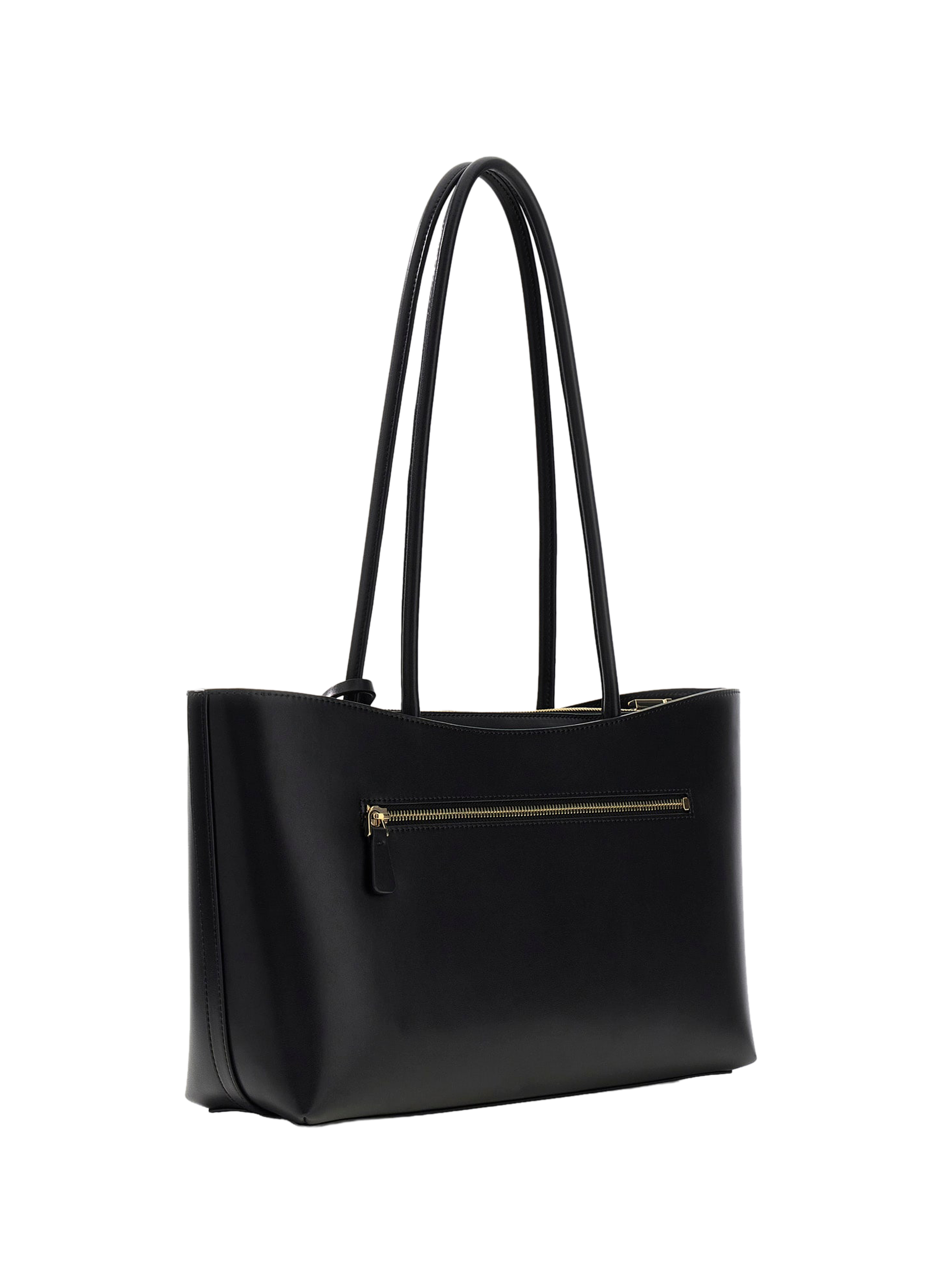 Effen schoudertas GUESS Zwart