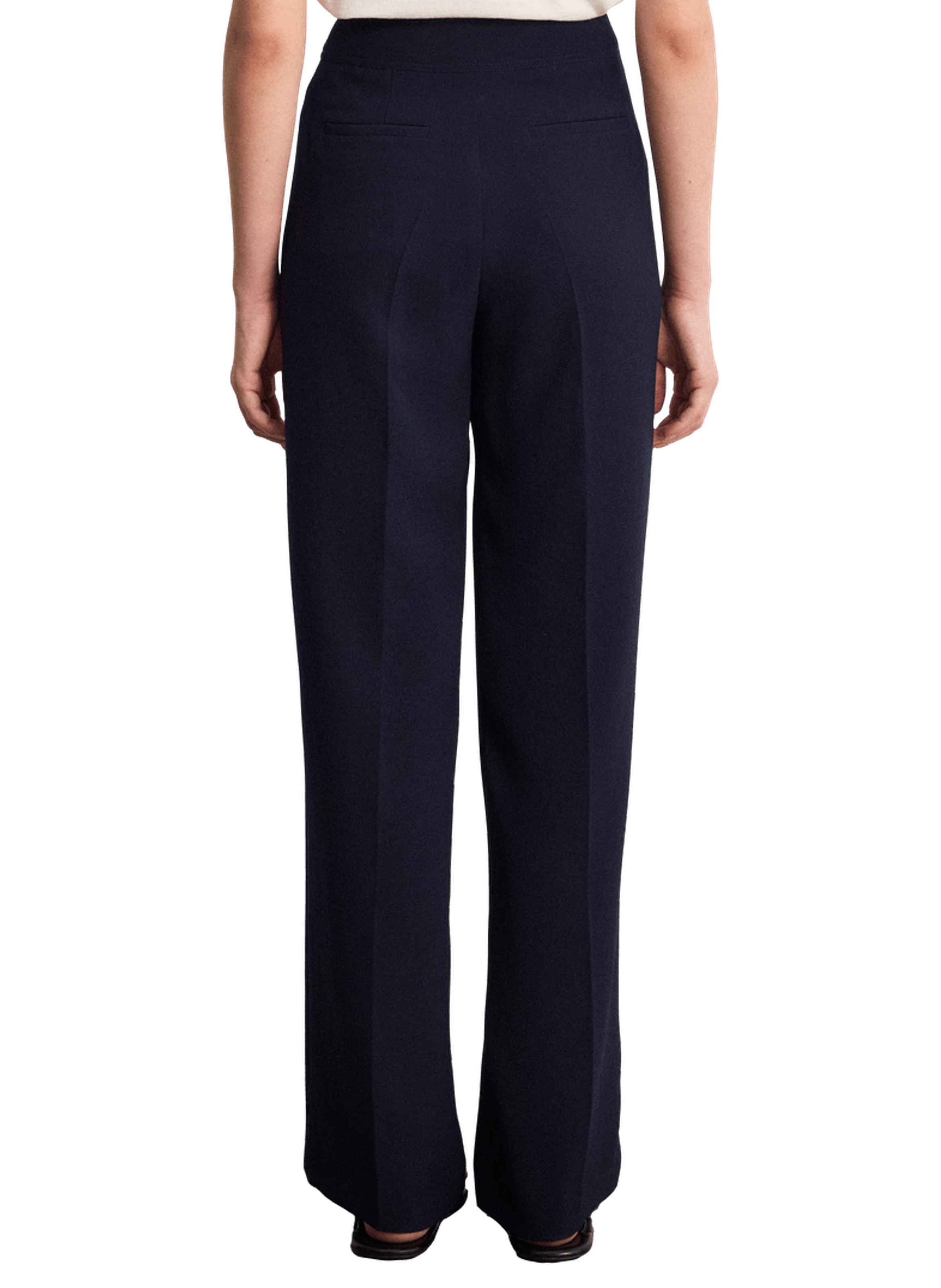 Pantalon fluide à pont - brielle PABLO Bleu