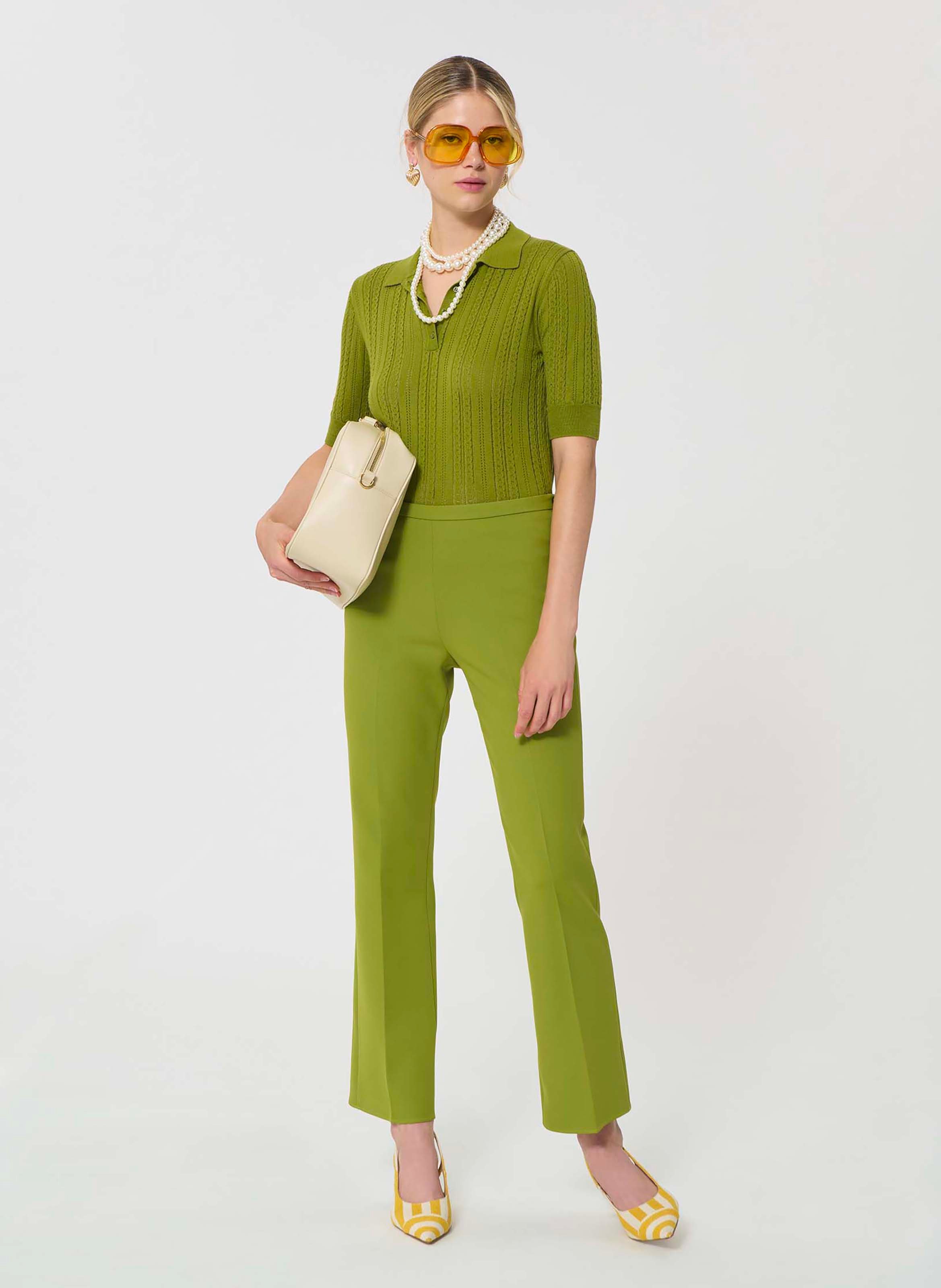 Pantalon paulin TARA JARMON Vert